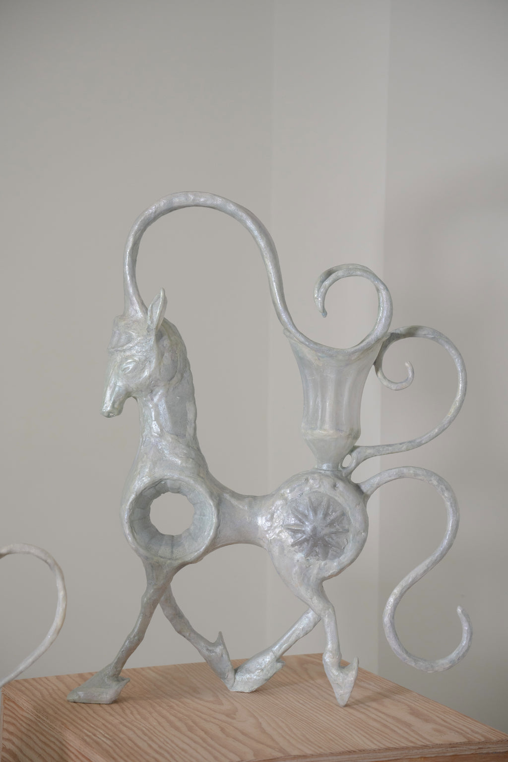 Shari Mendelson | Walking Ibex with Vessel