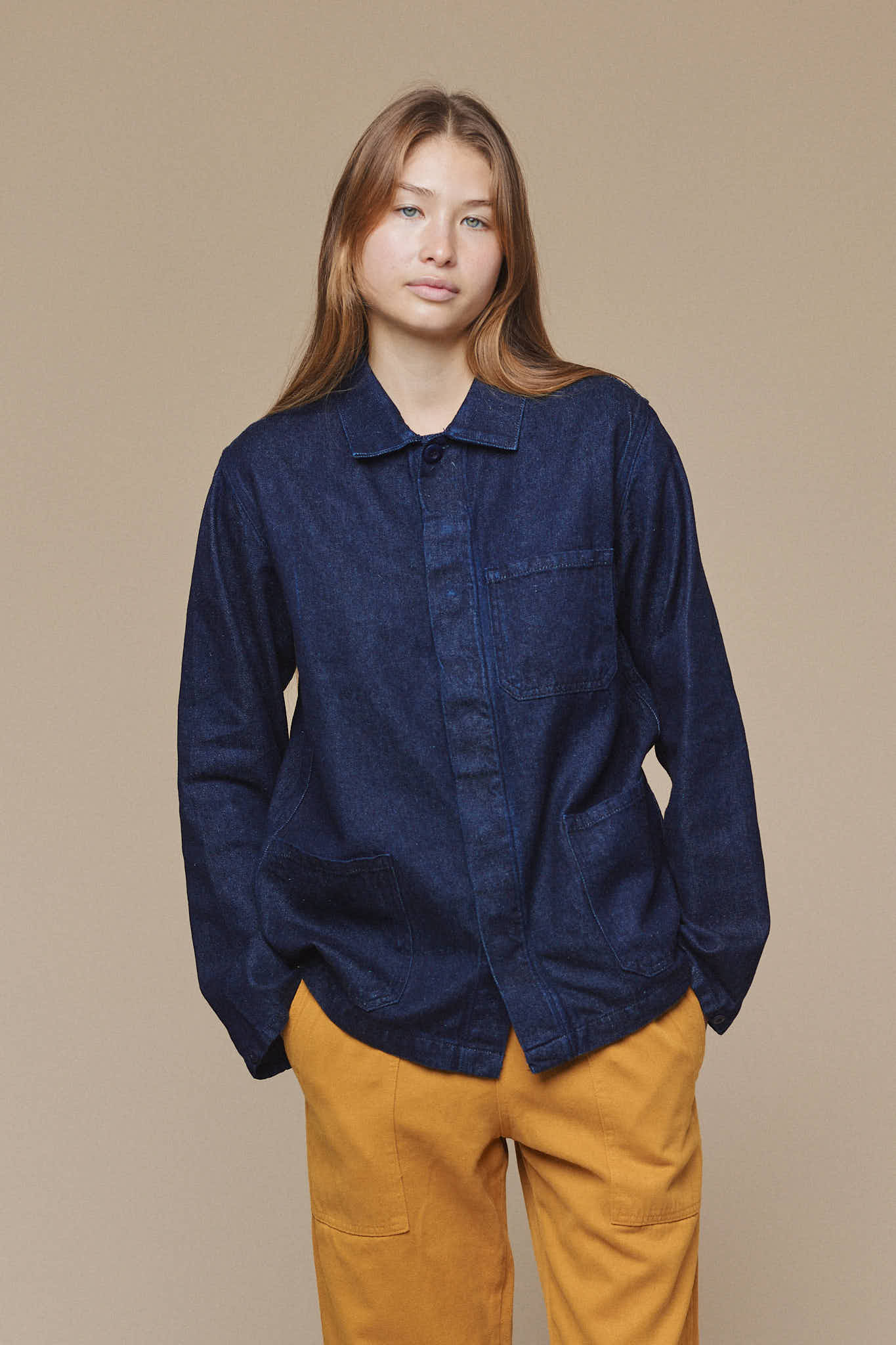 Olympic Jacket in Dark Denim