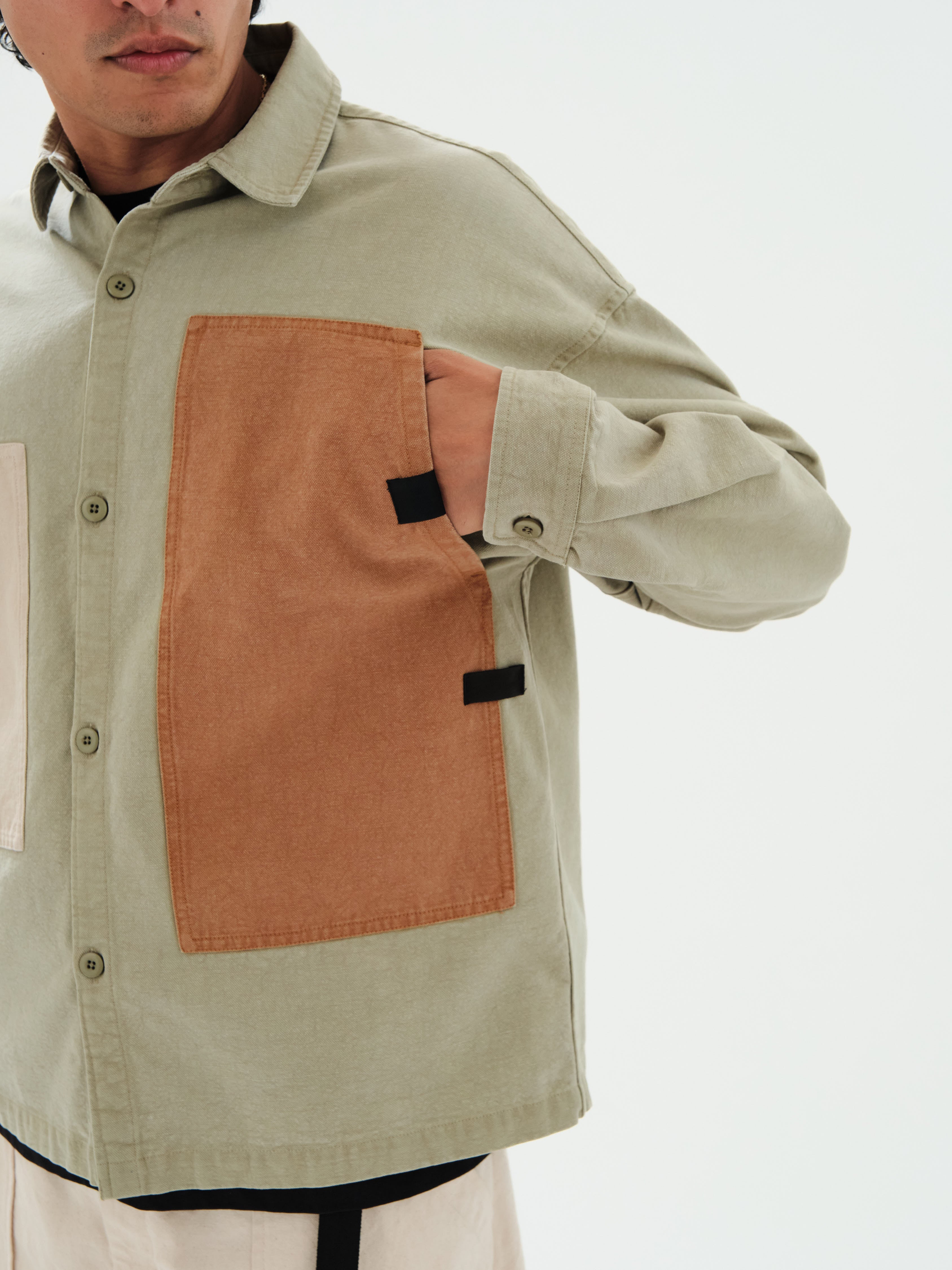 MS-109 Research Shirt in Gneiss Strata