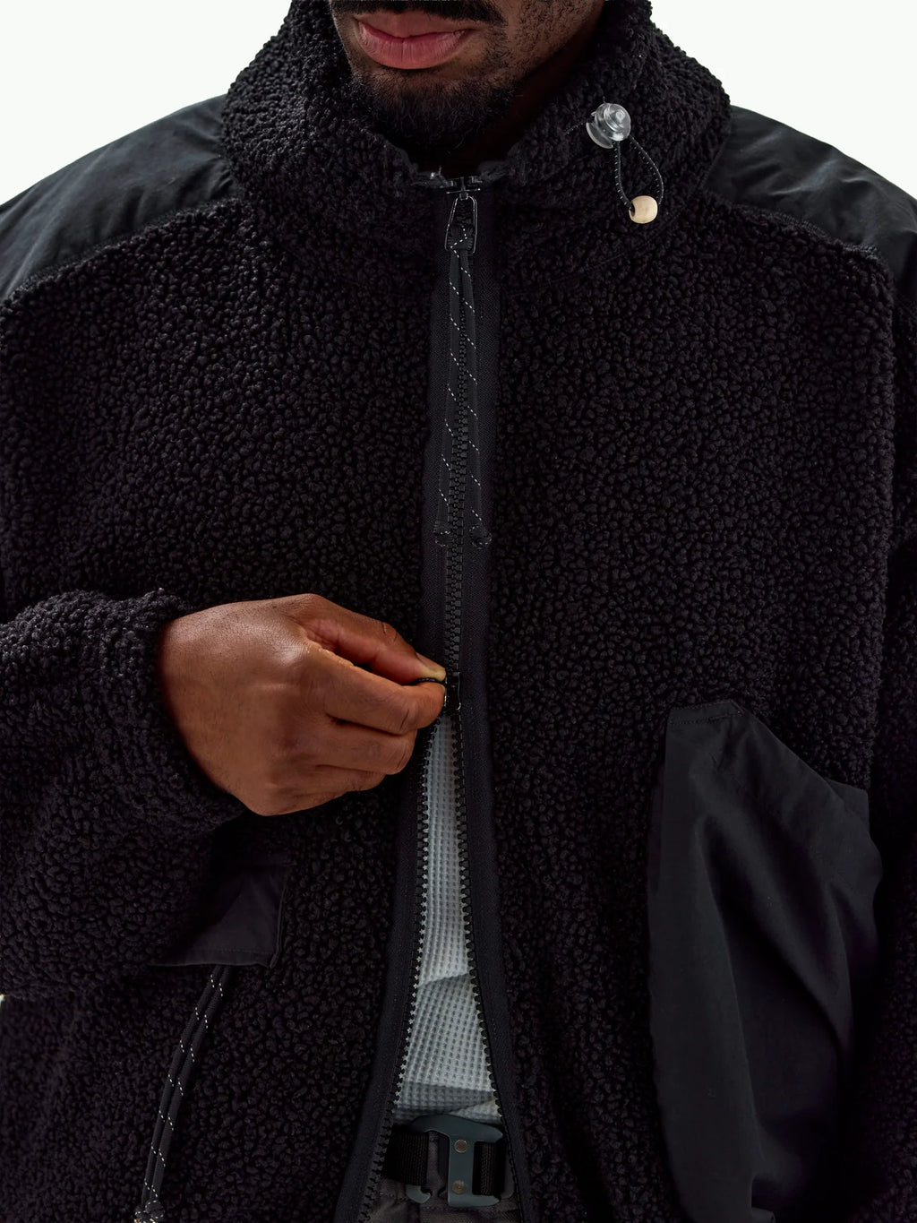 EARTH\STUDIES | MS-110 ESCEP Jacket in Anthracite