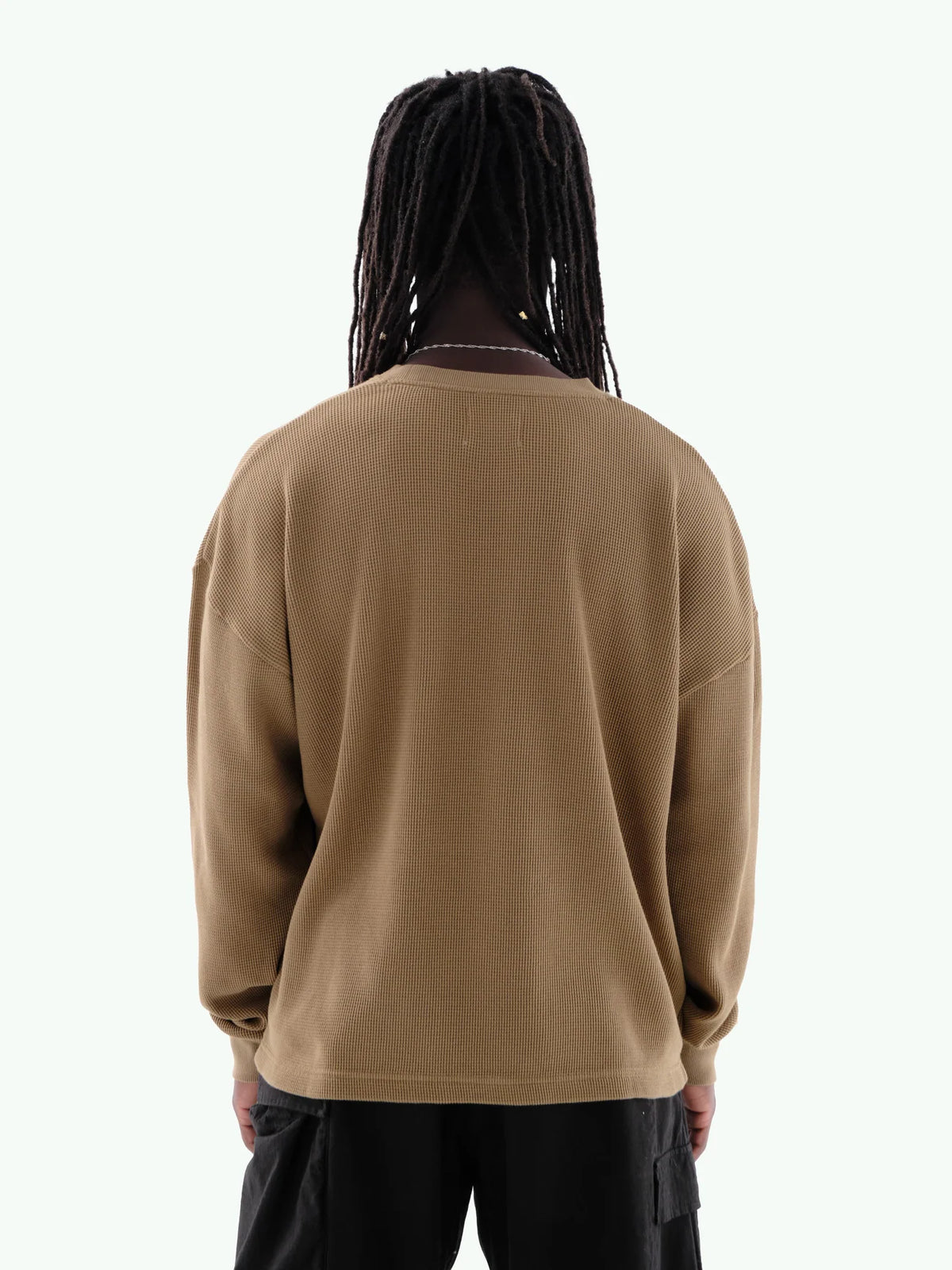 Earth\Studies | LS Recon Tee in Warm Stone Waffle