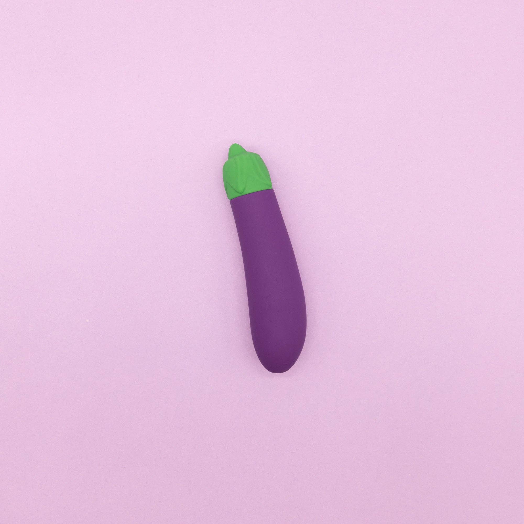 Eggplant Emojibator Bullet Vibrator