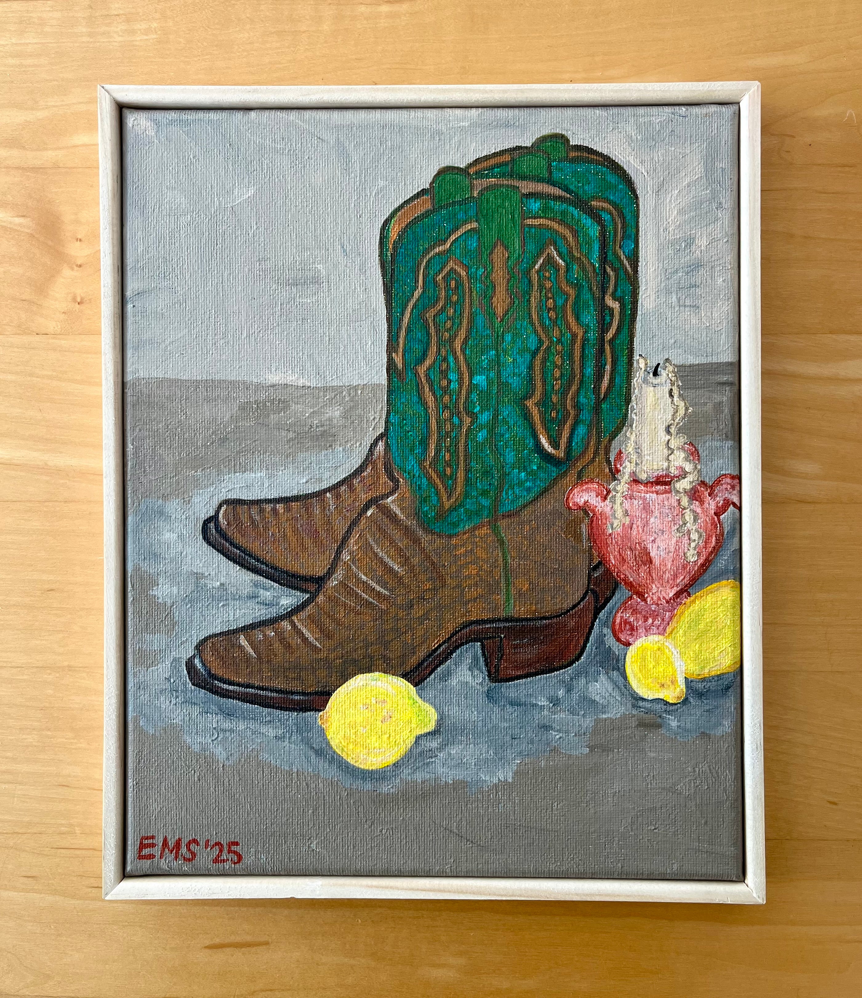 Still Life With Boots by ELENA SAMUELSEN