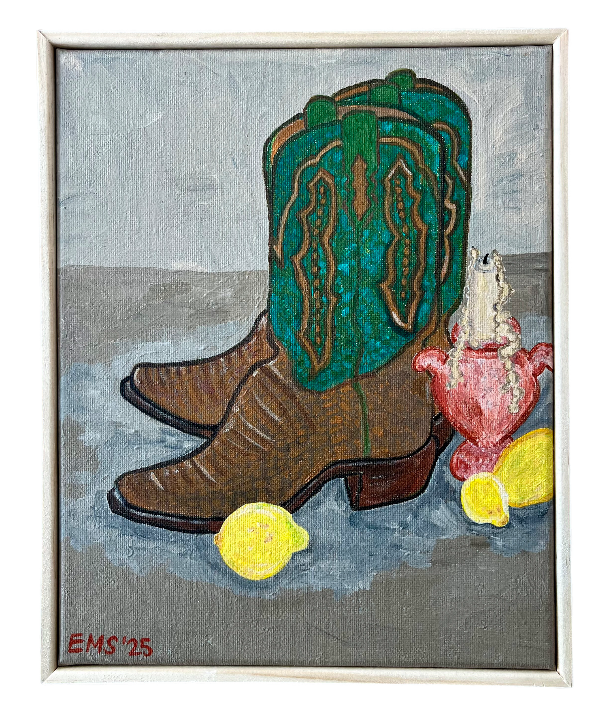 Still Life With Boots by ELENA SAMUELSEN
