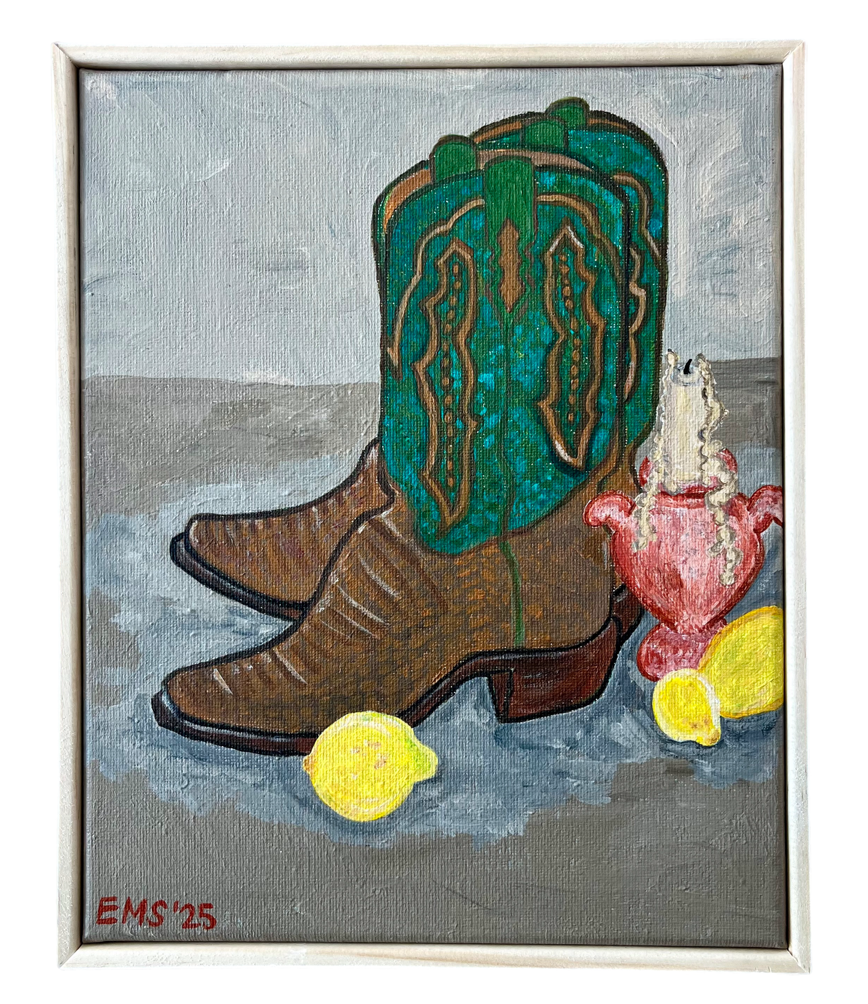 Still Life With Boots by ELENA SAMUELSEN