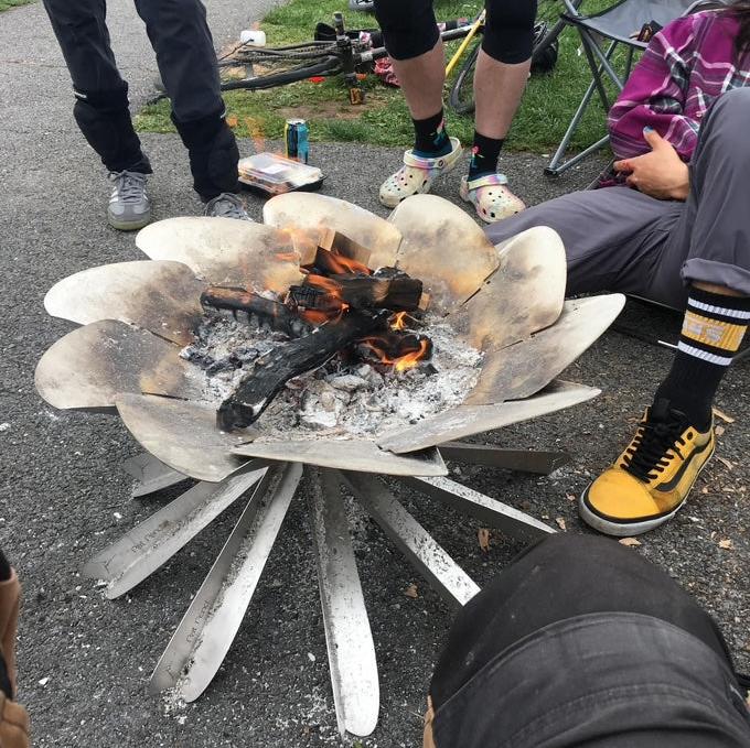 Fire Lily - Portable + Packable Fire Pit