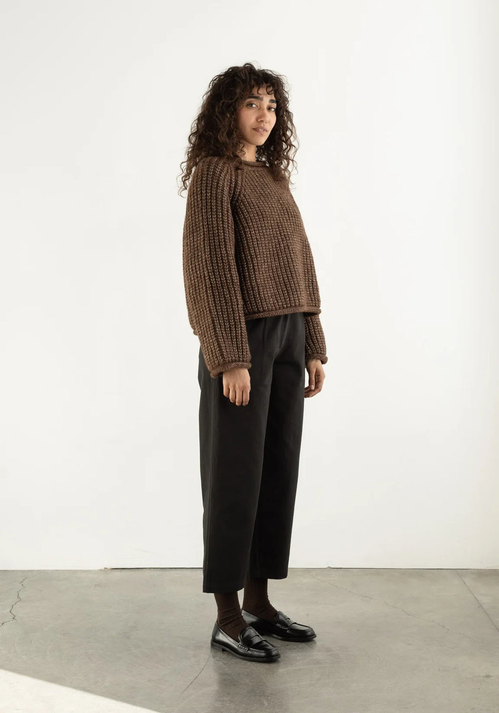 FIRST RITE | Roll Raglan in Walnut