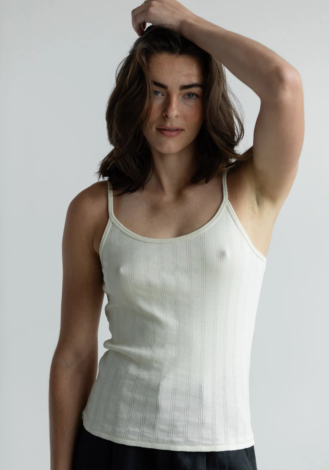 Pointelle Camisole in Natural