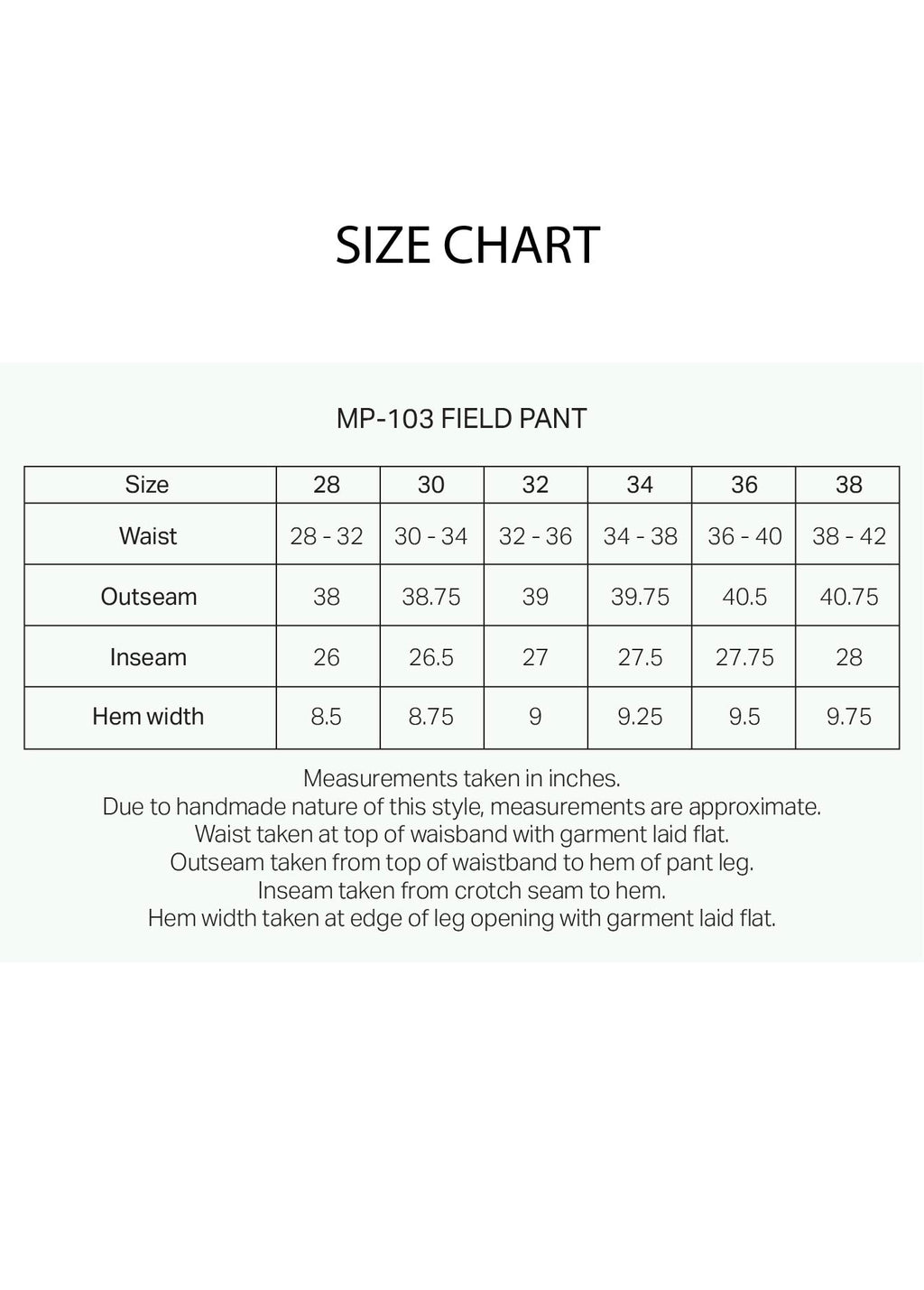 MP-103 Field Pant in Charcoal