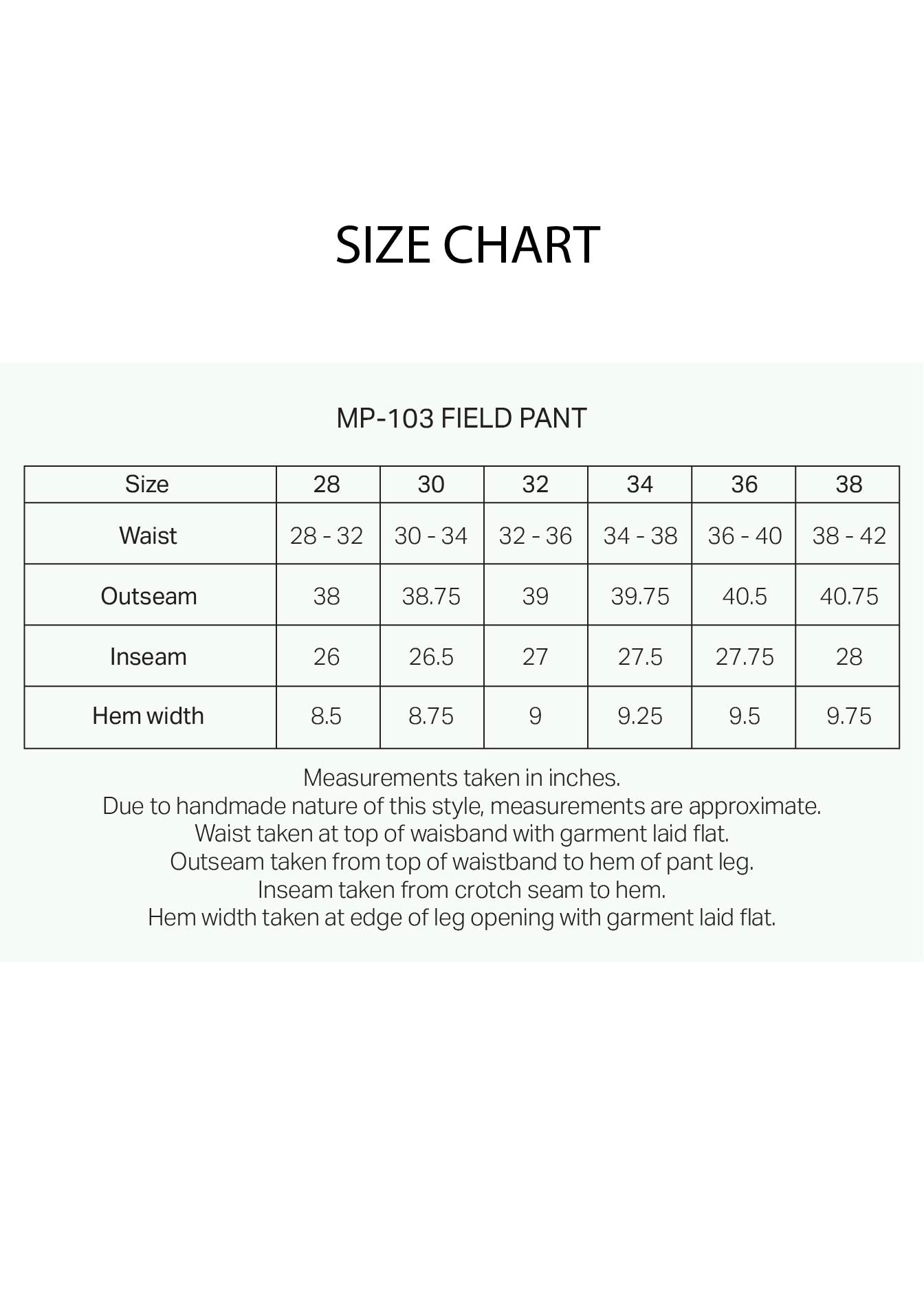 MP-103 Field Pant in Charcoal