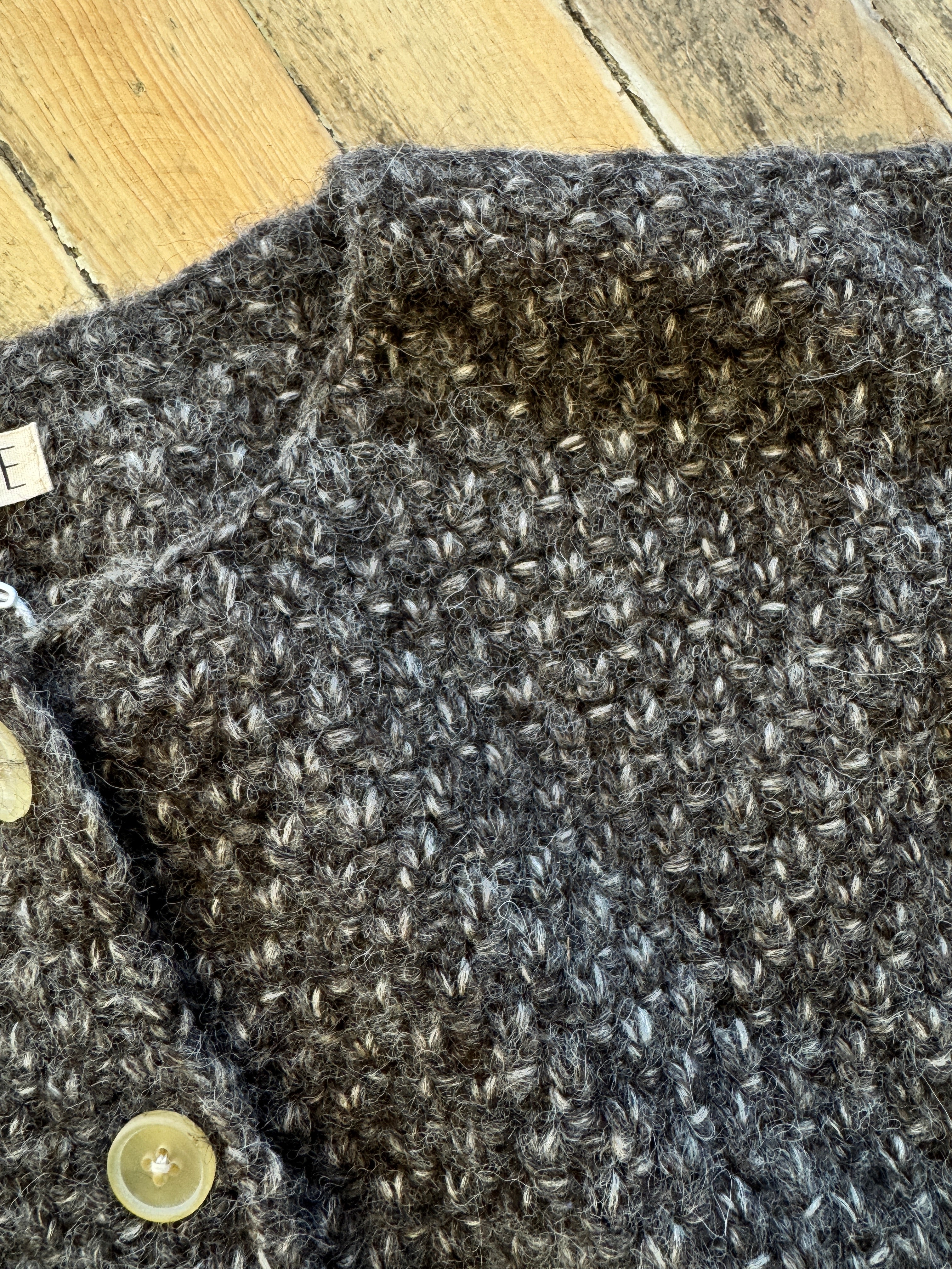 Quinn Cardigan in Charcoal