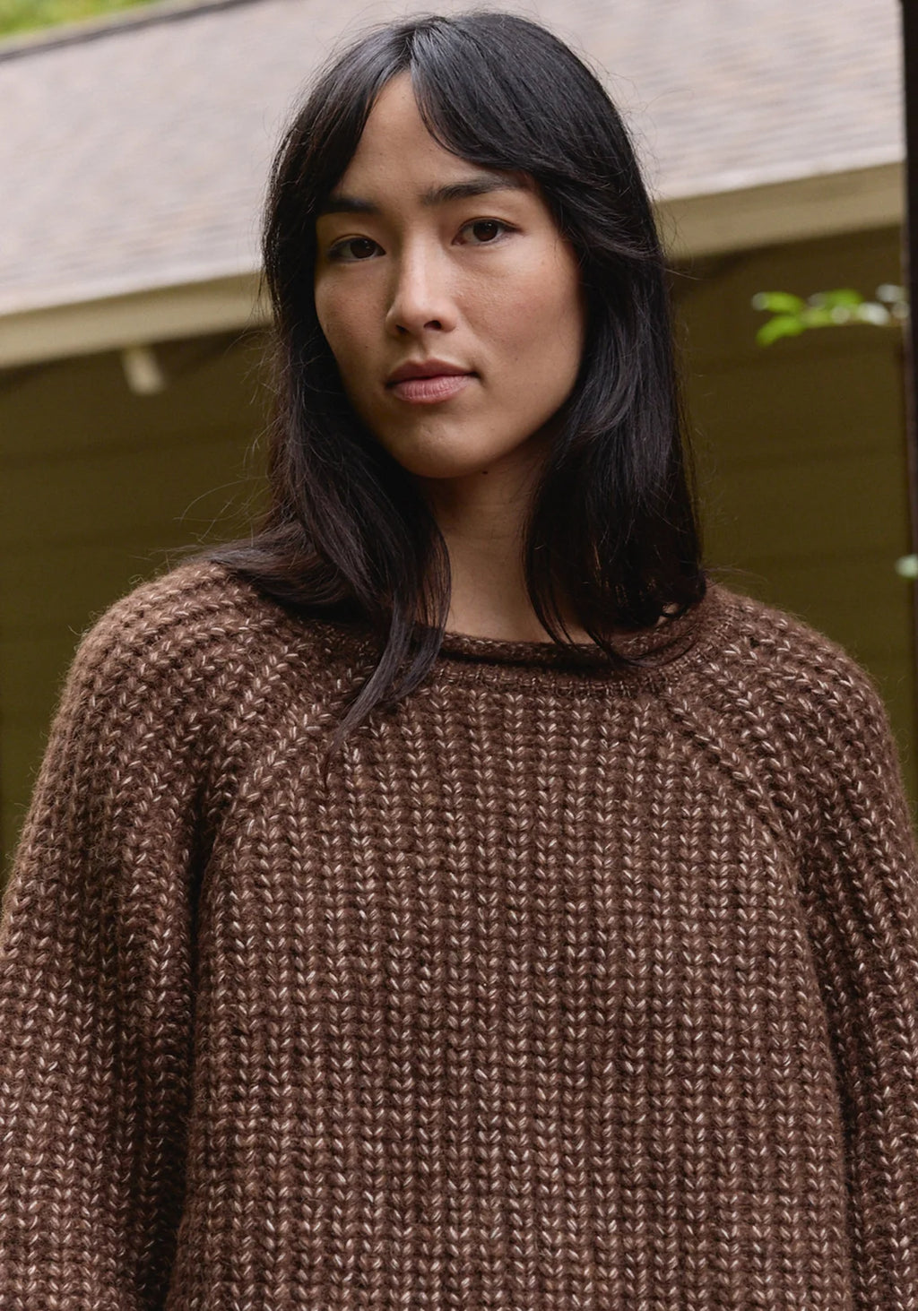 FIRST RITE | Roll Raglan in Walnut