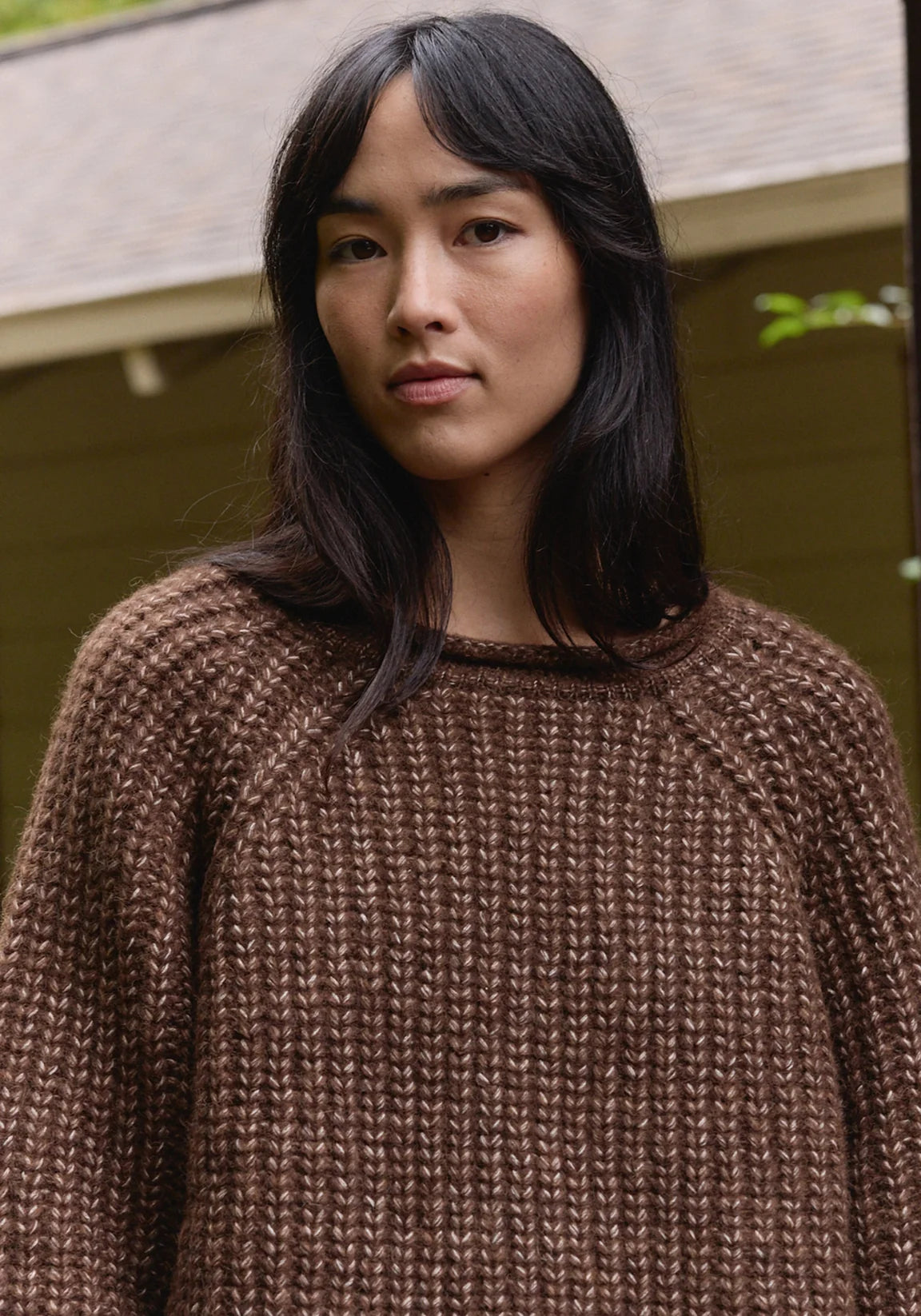 FIRST RITE | Roll Raglan in Walnut