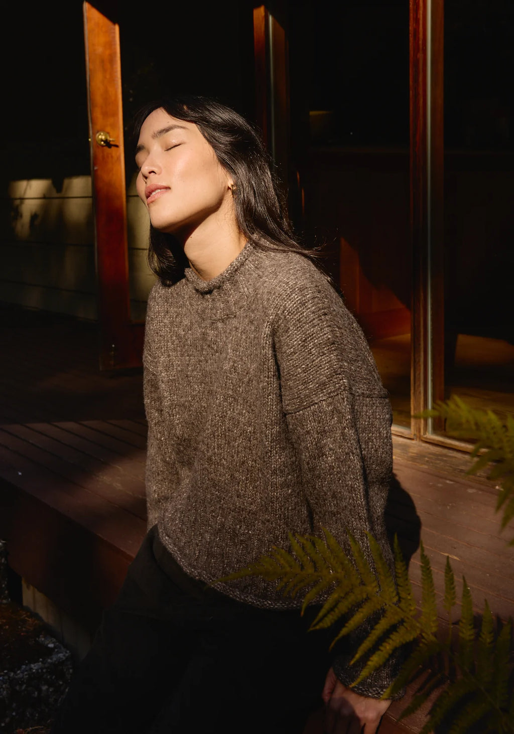 FIRST RITE | Roll Turtleneck in Charcoal
