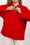 Marram Jacket in Ruby