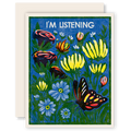 I'm Listening Letterpress Card