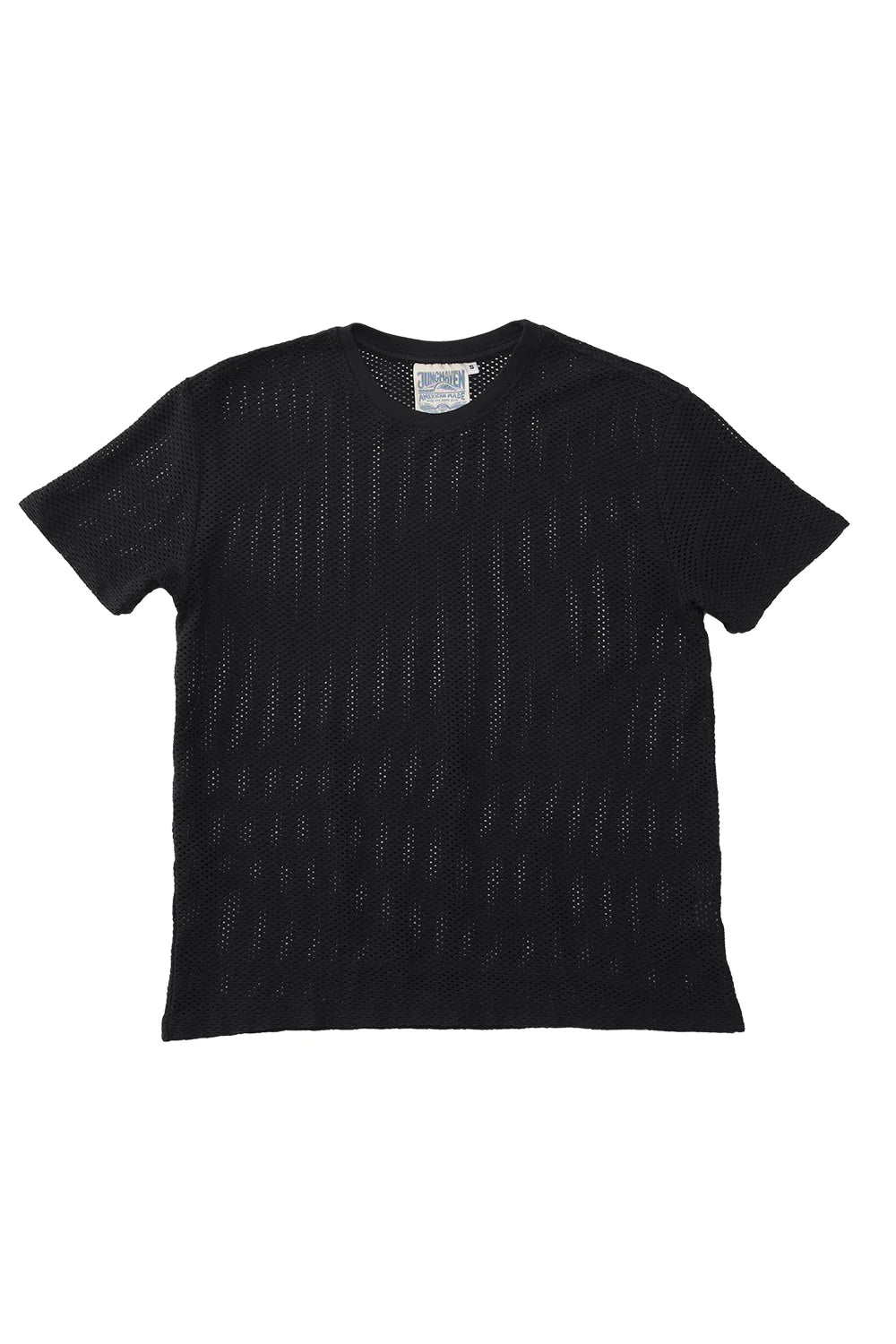 Highline Mesh Tee in Black