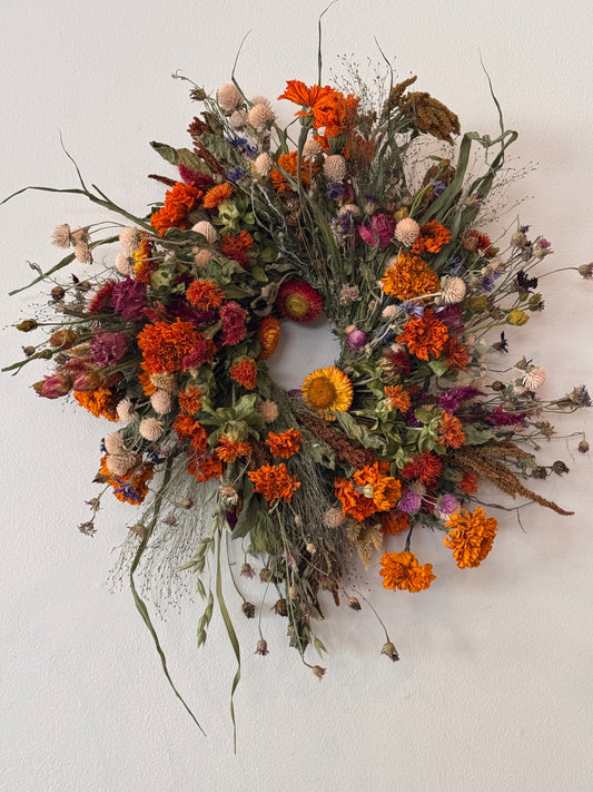 Everlasting Wreath - Gold Rush