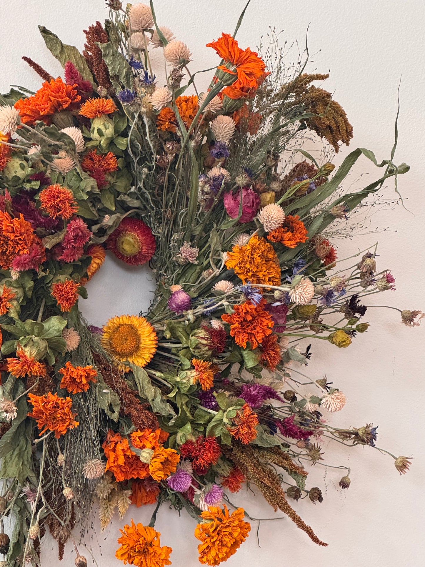 Everlasting Wreath - Gold Rush