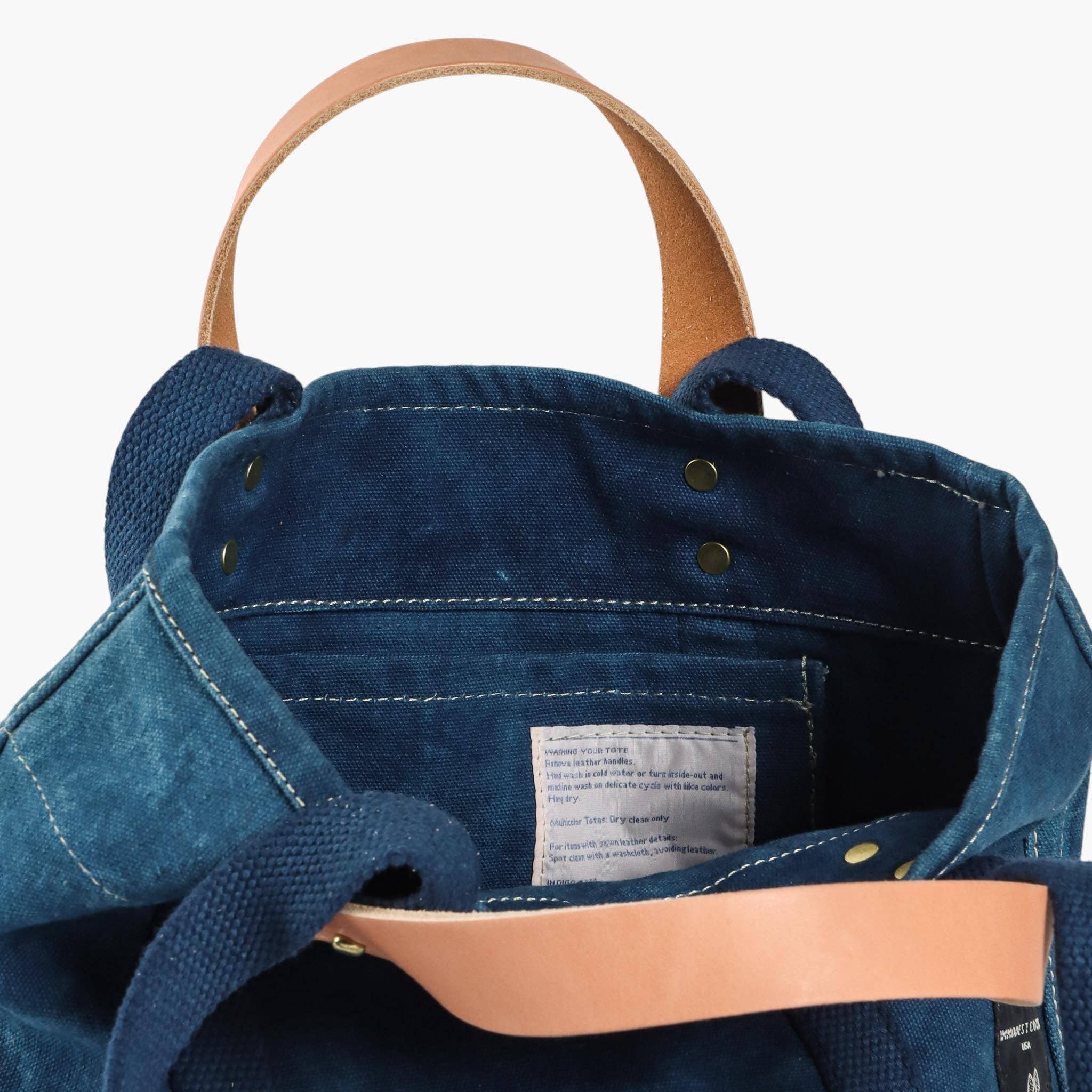 Lunch Tote in Indigo
