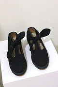 Black Canvas Shoes by Romeo Gigli 1988 - 1992