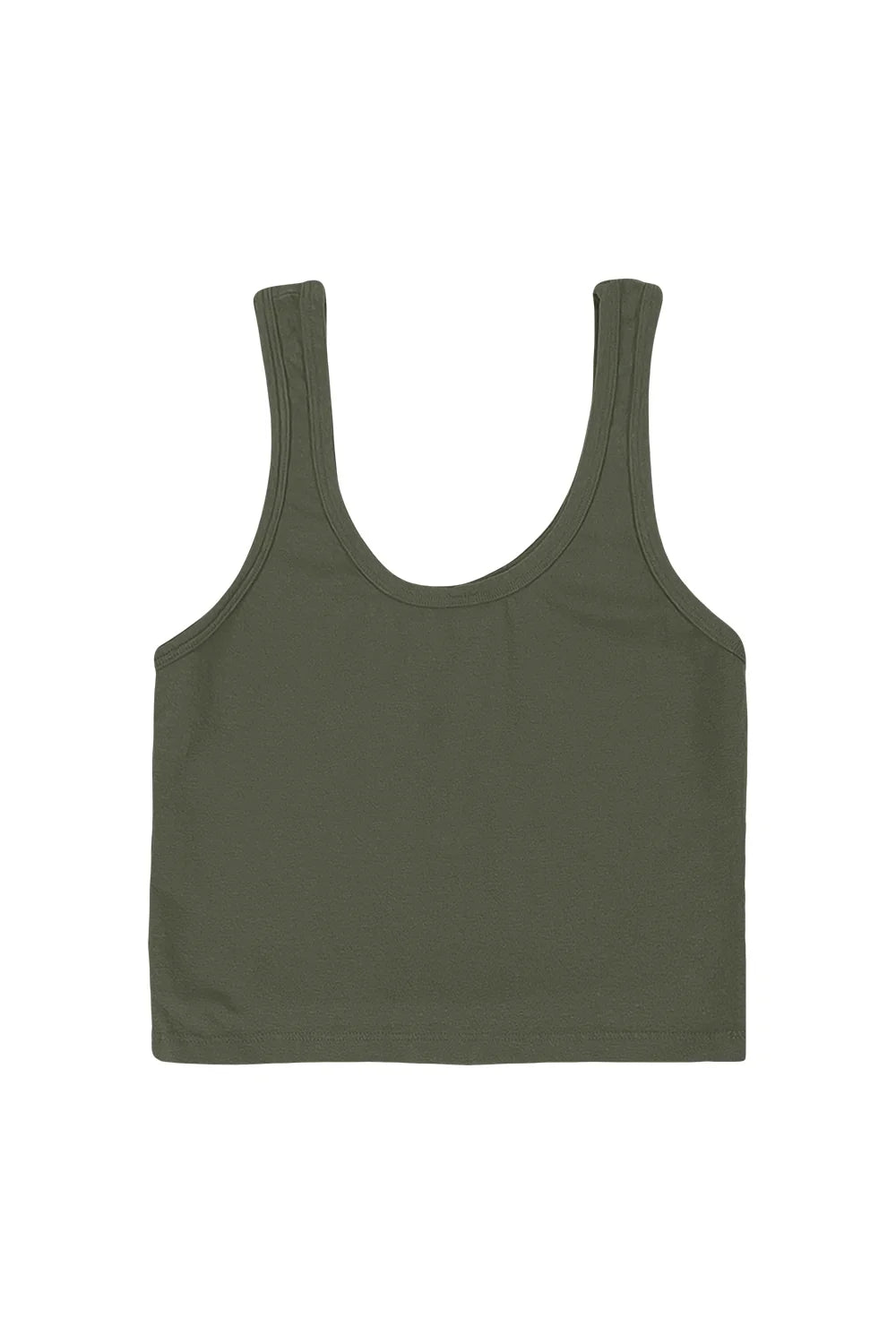 Sporty Tank in Olive Green