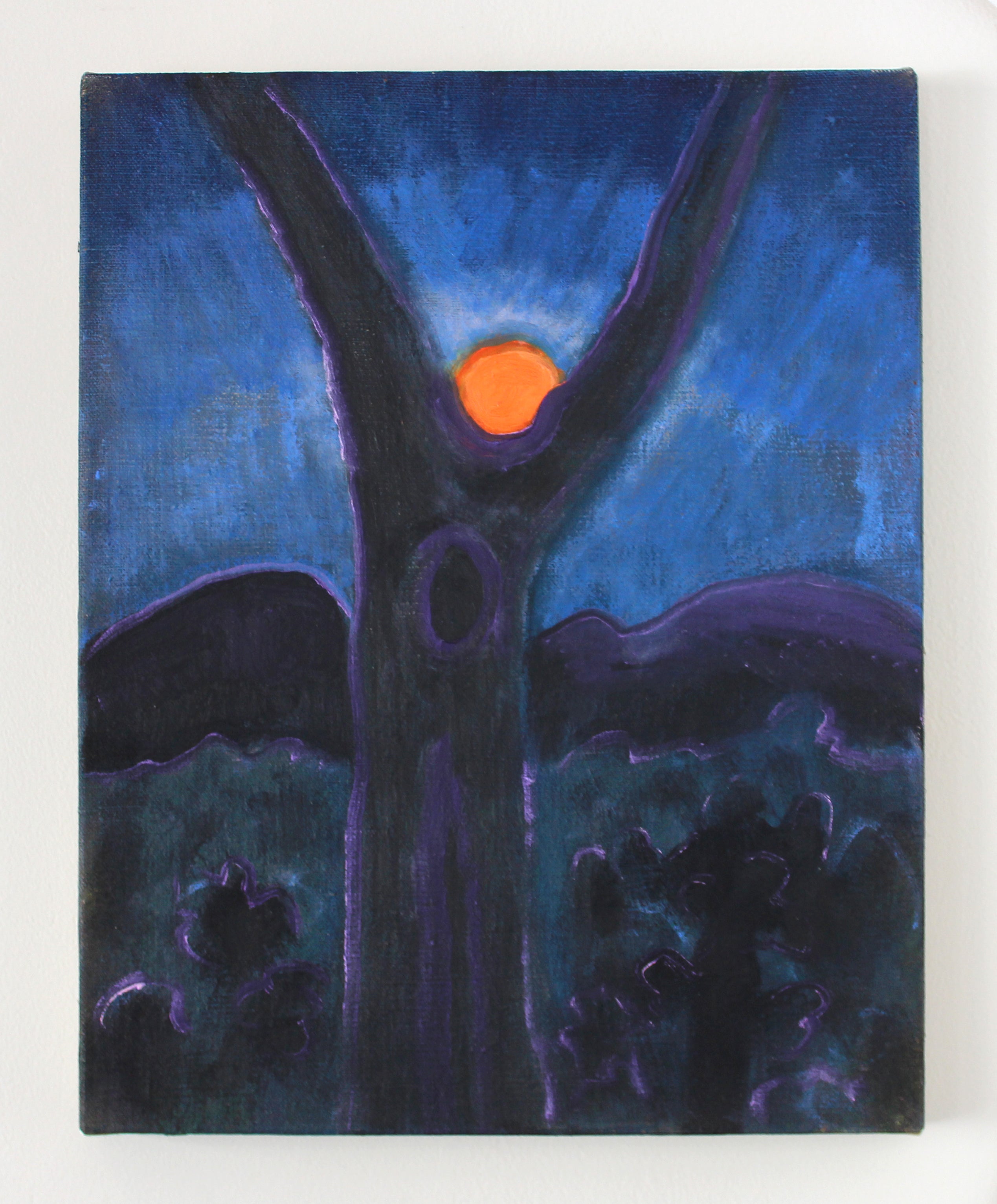 Kathryn Lynch | Red Orange Moon