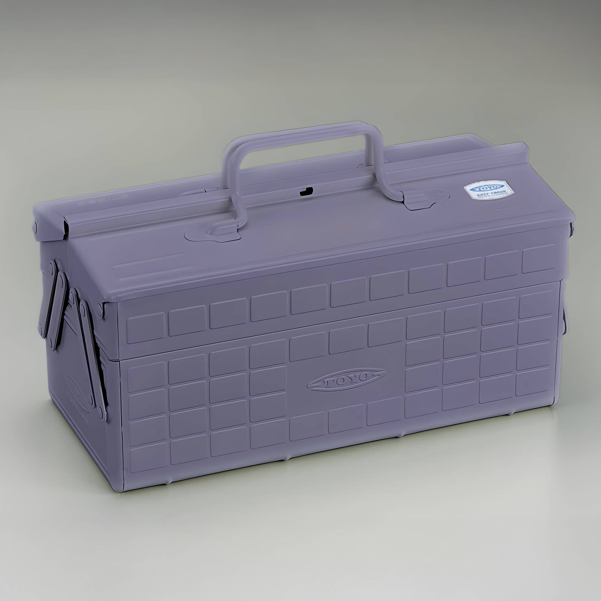 Lilac Steel Cantilever Toolbox