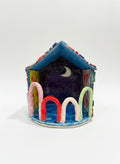 Shapes Birdhouse by Madeline Donahue