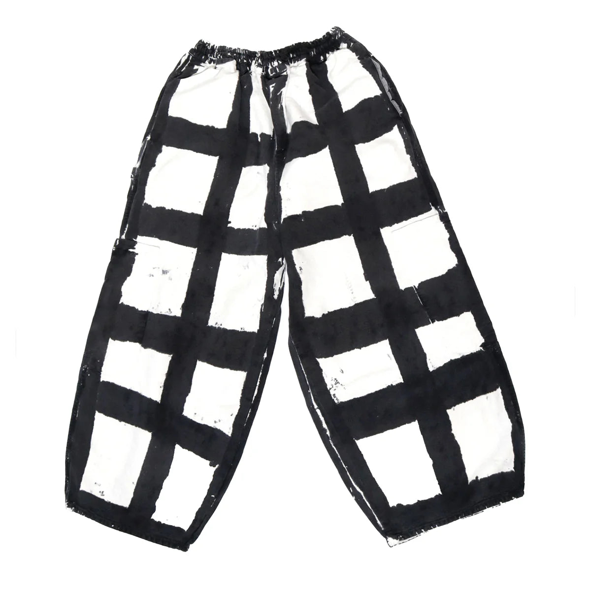 Licorice Check Chef Pant