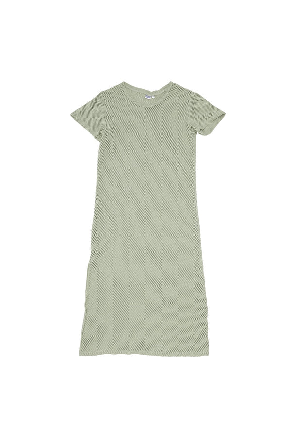 Mesh Sydney Dress in Agave Green