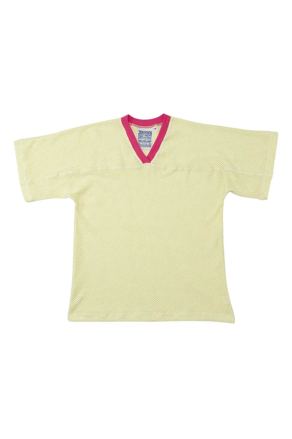 Miles Mesh Jersey in Sunbleached Yellow