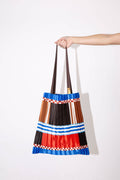 Pleated Tote Bag in Maddalena
