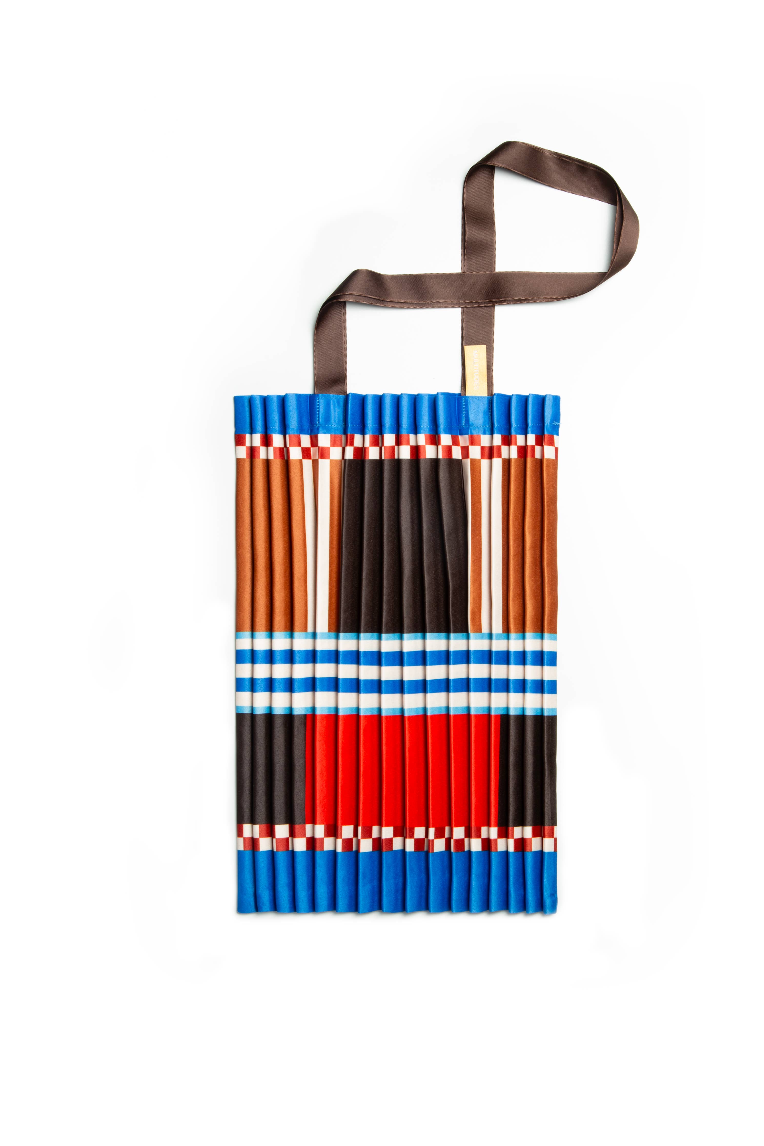 Pleated Tote Bag in Maddalena