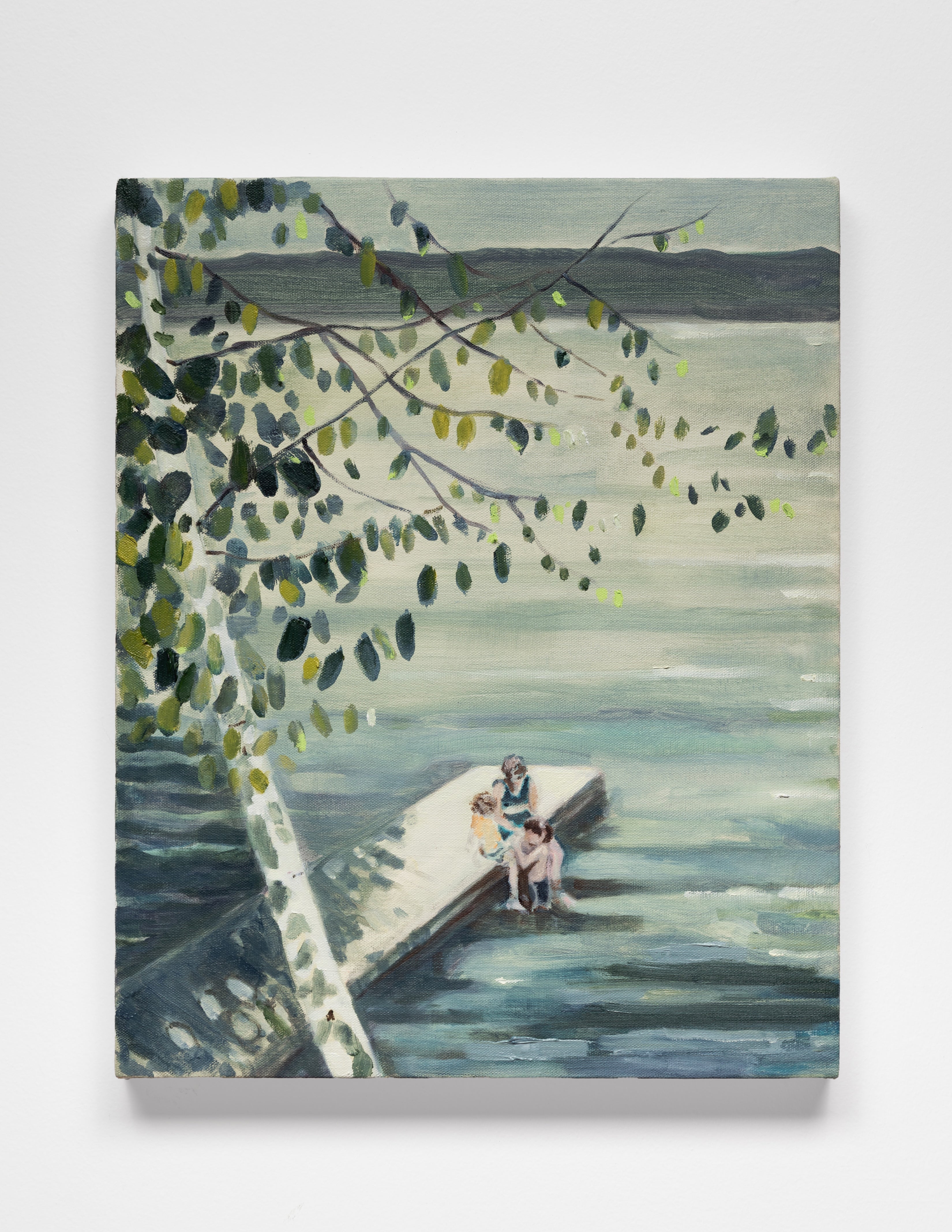 Nancy Friedland |  Silver Days + Golden Hours Diptych