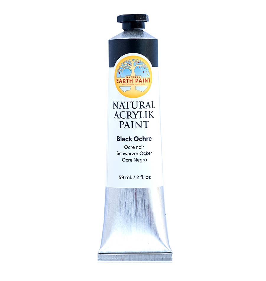 Natural Acrylik Paint™ - Black Ochre