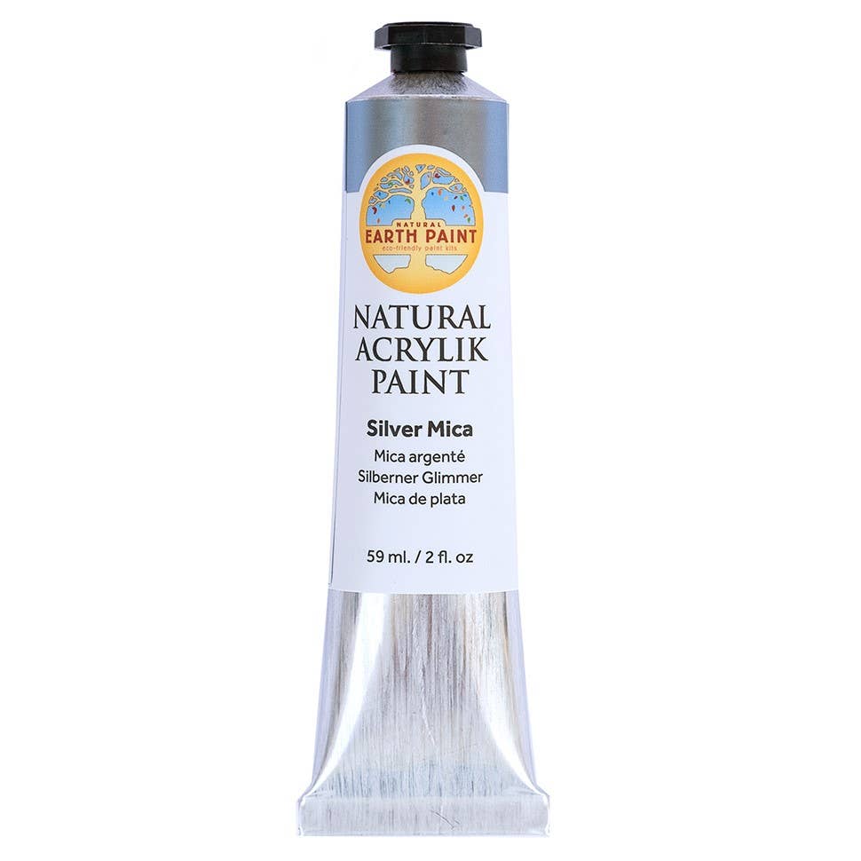 Natural Acrylik Paint™ - Silver Mica