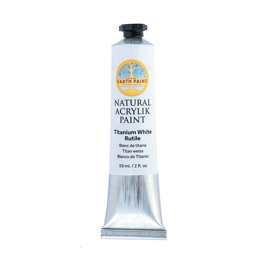 Natural Acrylik Paint™ - Titanium White Rutile