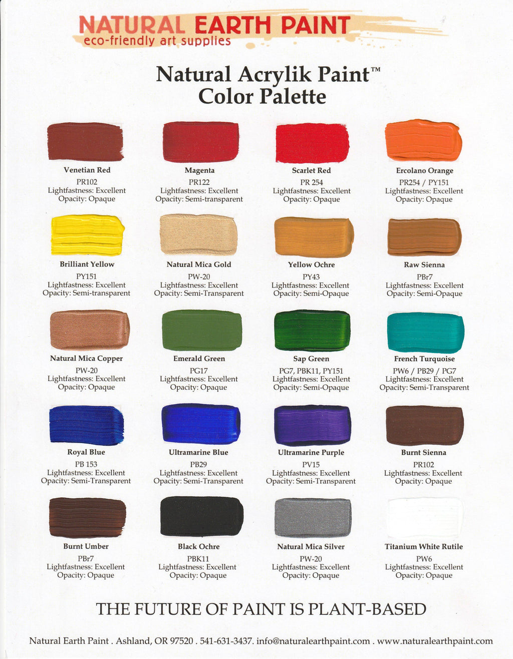 Natural Acrylik Paint™ - Venetian Red