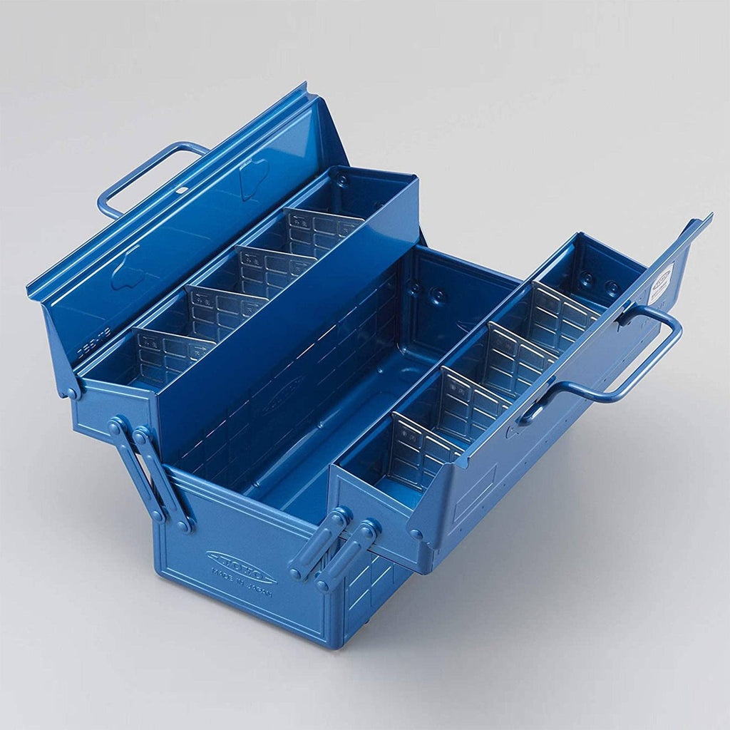 Orange Steel Cantilever Toolbox