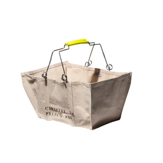 Accordion Canvas Market Basket