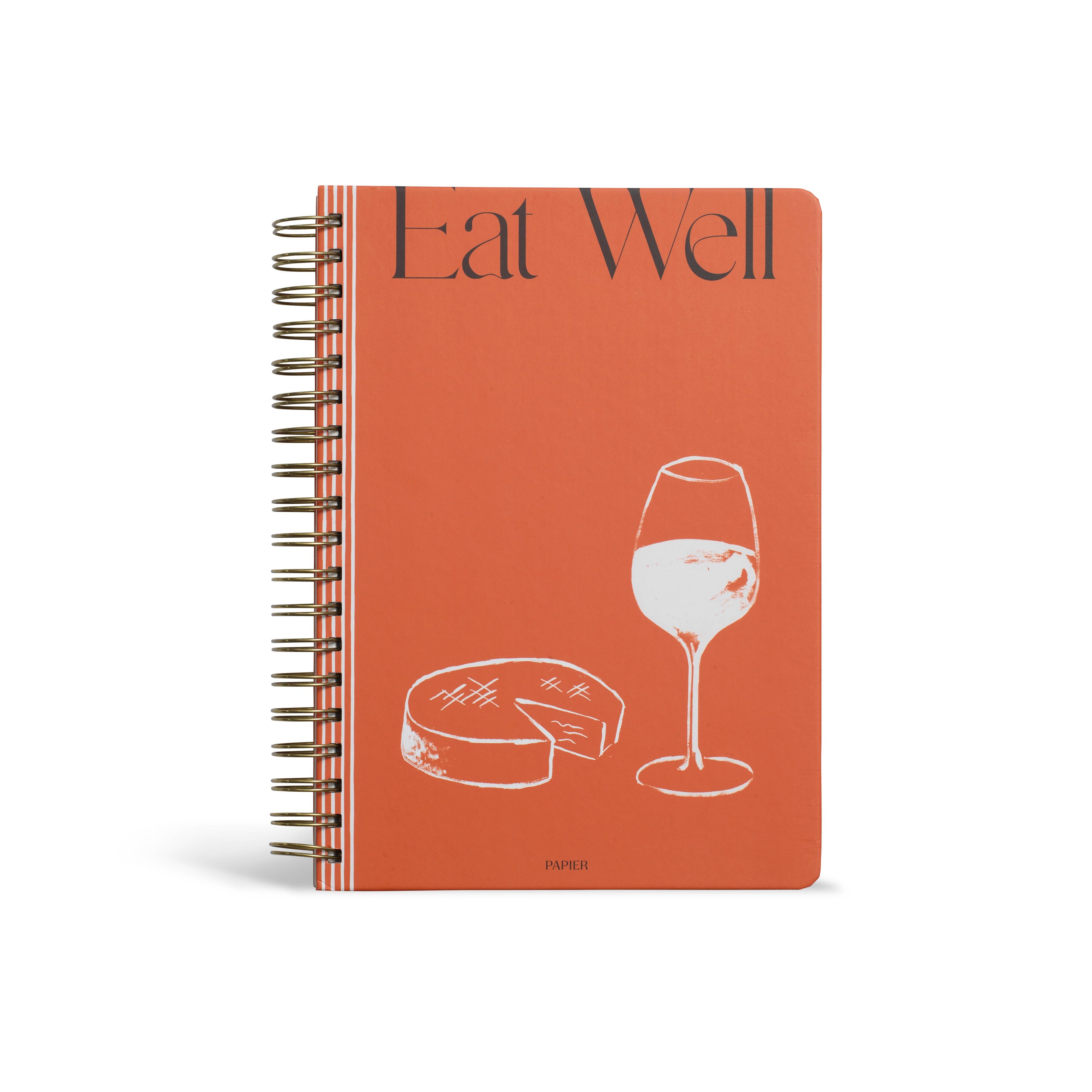 Eat Well Spiral Recipe Journal