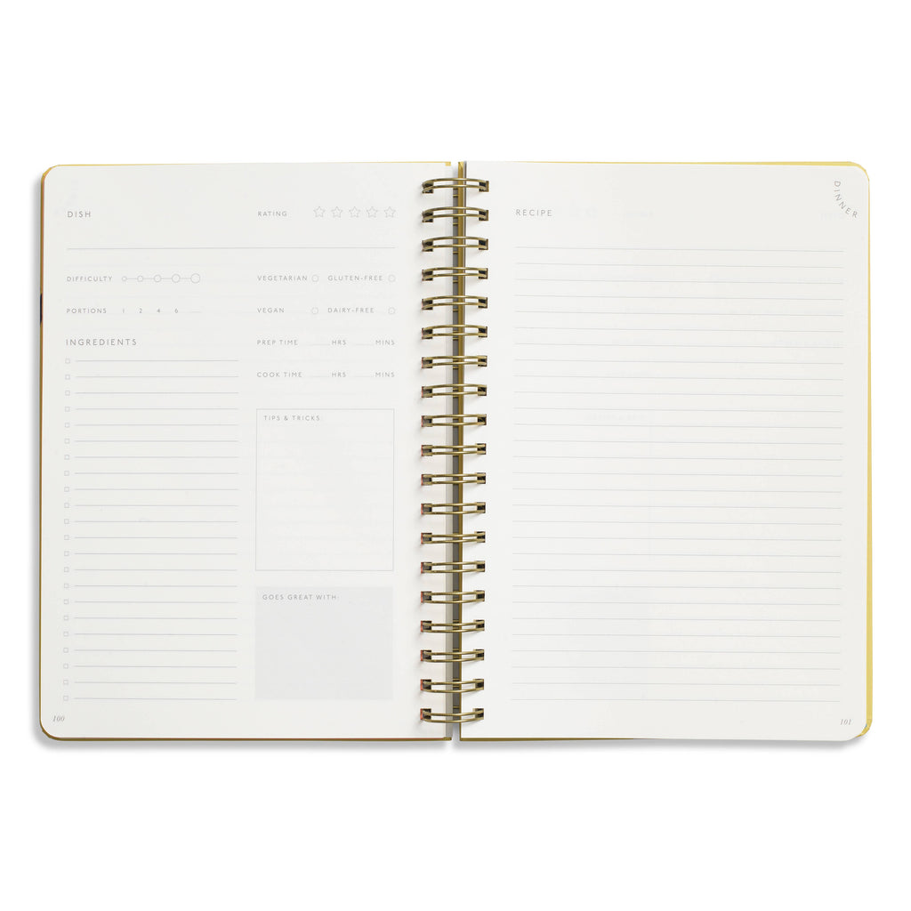 Hanging Fruits Spiral Recipe Journal