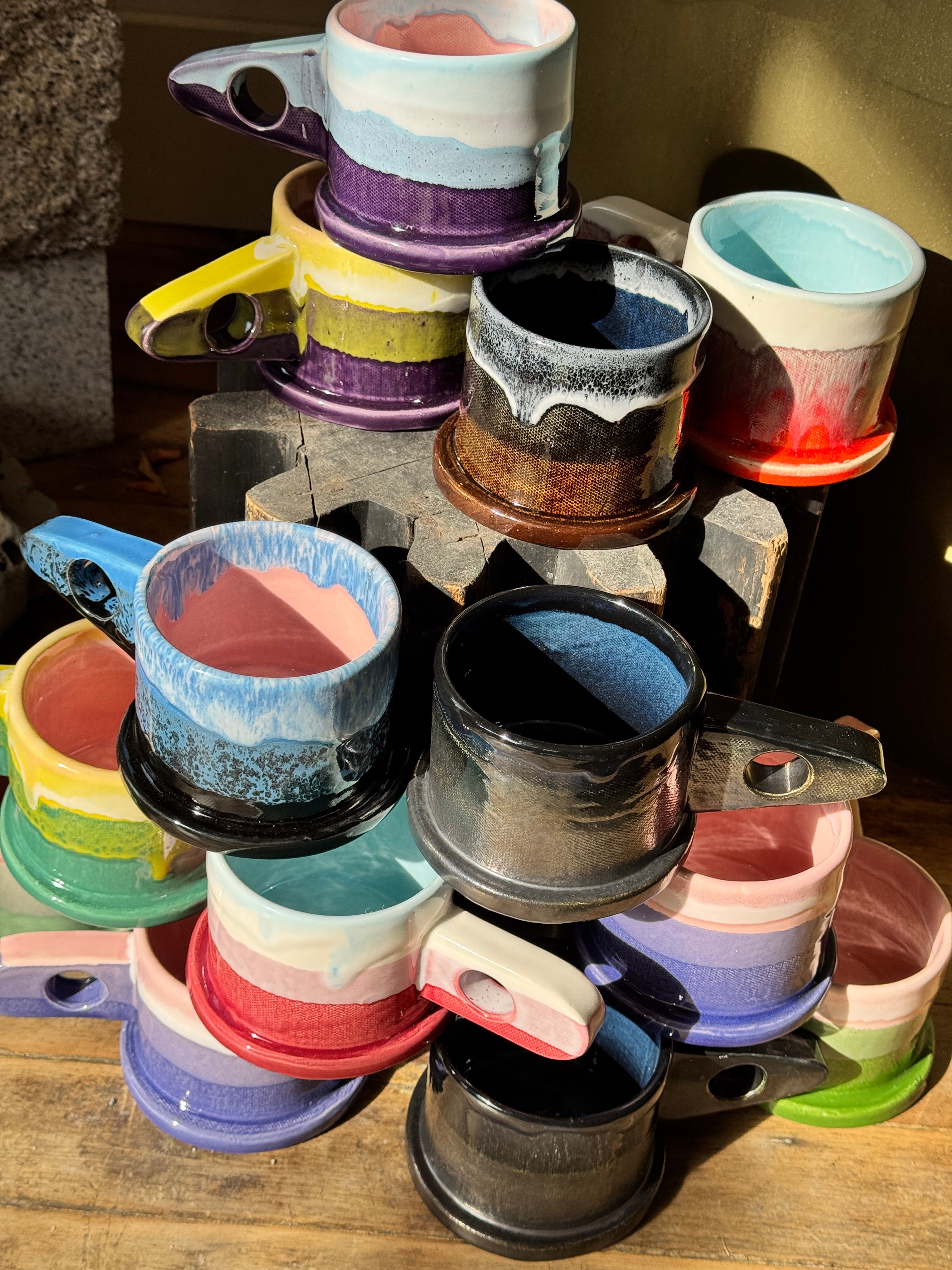 Peter Shire | EXP Double Dip Mug - Short – Working Loose