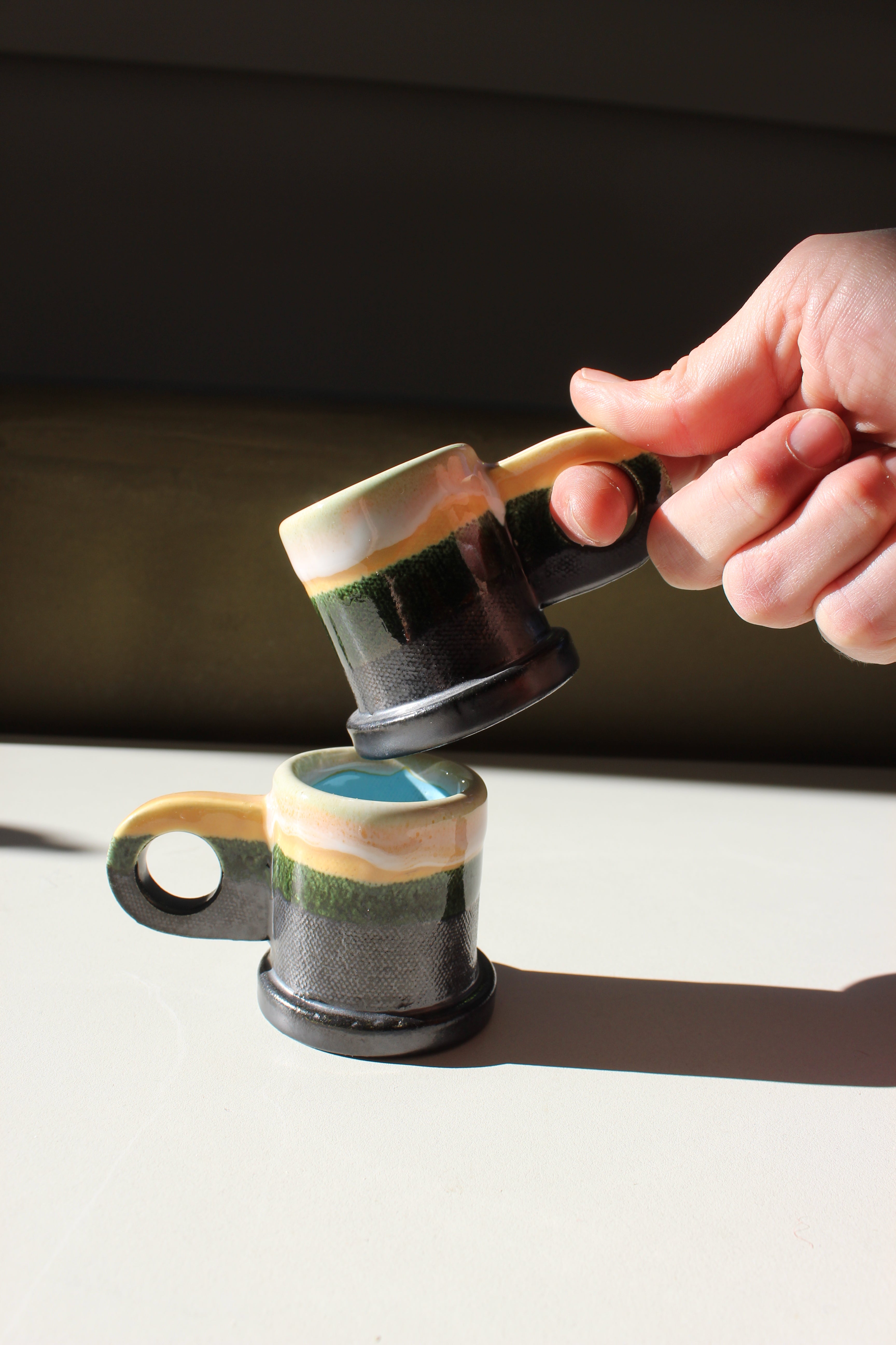Peter Shire | EXP Double Dip Mug - Espresso – Working Loose