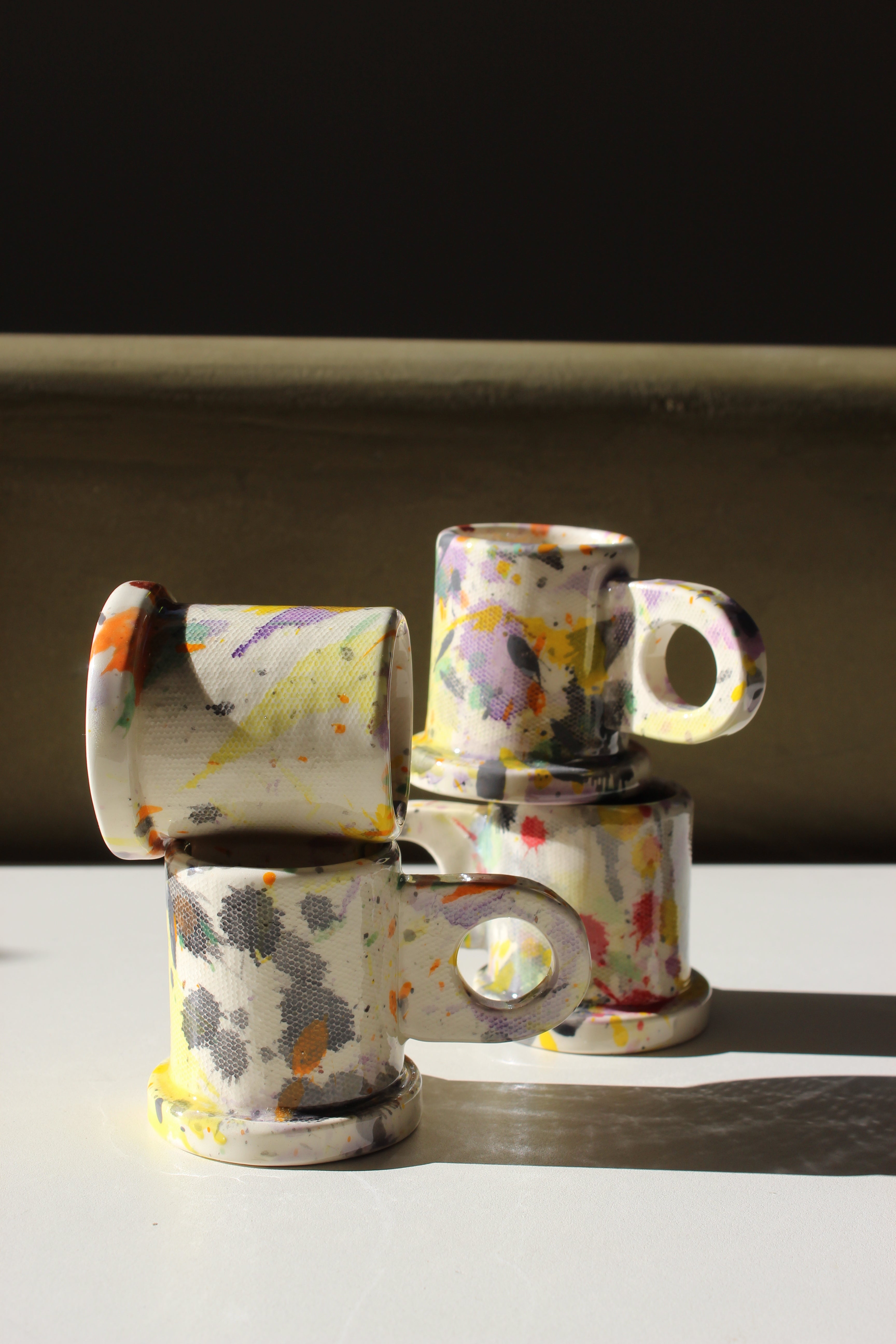 Peter Shire | EXP Splatter Mug - Large – Working Loose Peter Shire | EXP Splatter Mug - Large – Working Loose