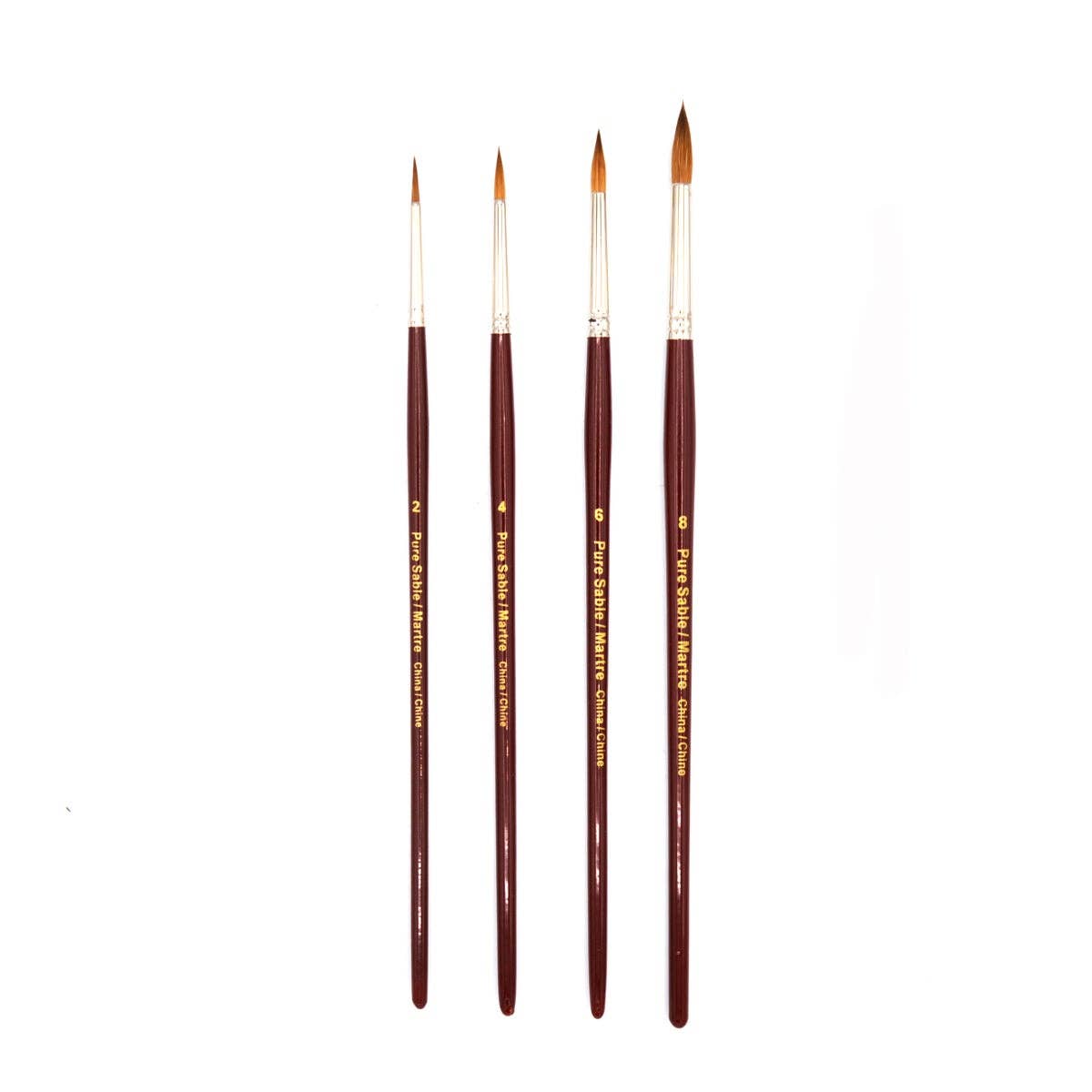 Pure Sable-Hair Brush - Round: #4