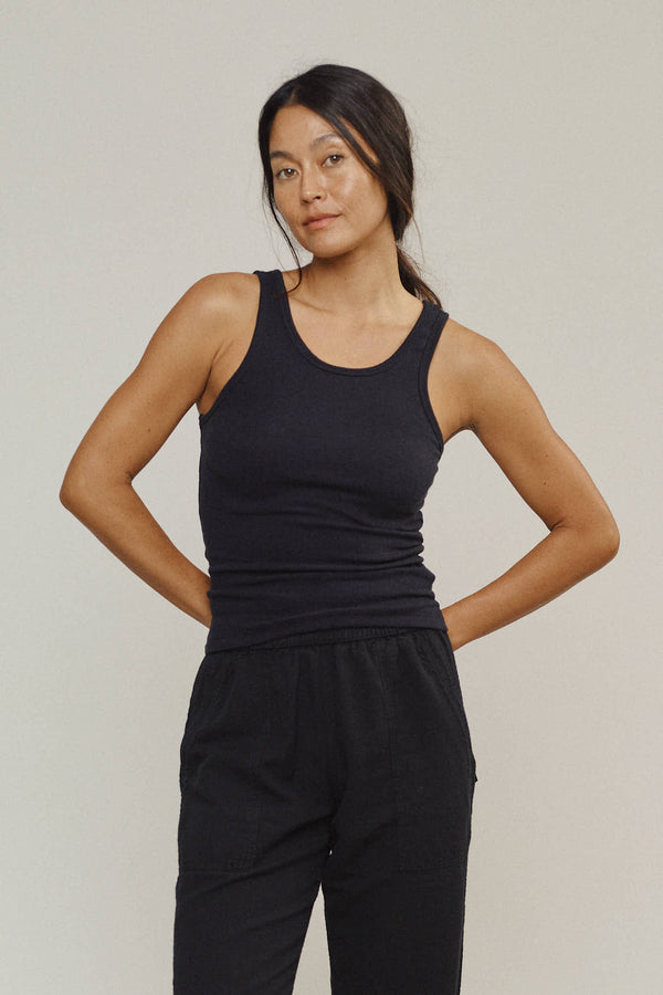 Alta Tank in Deep Indigo