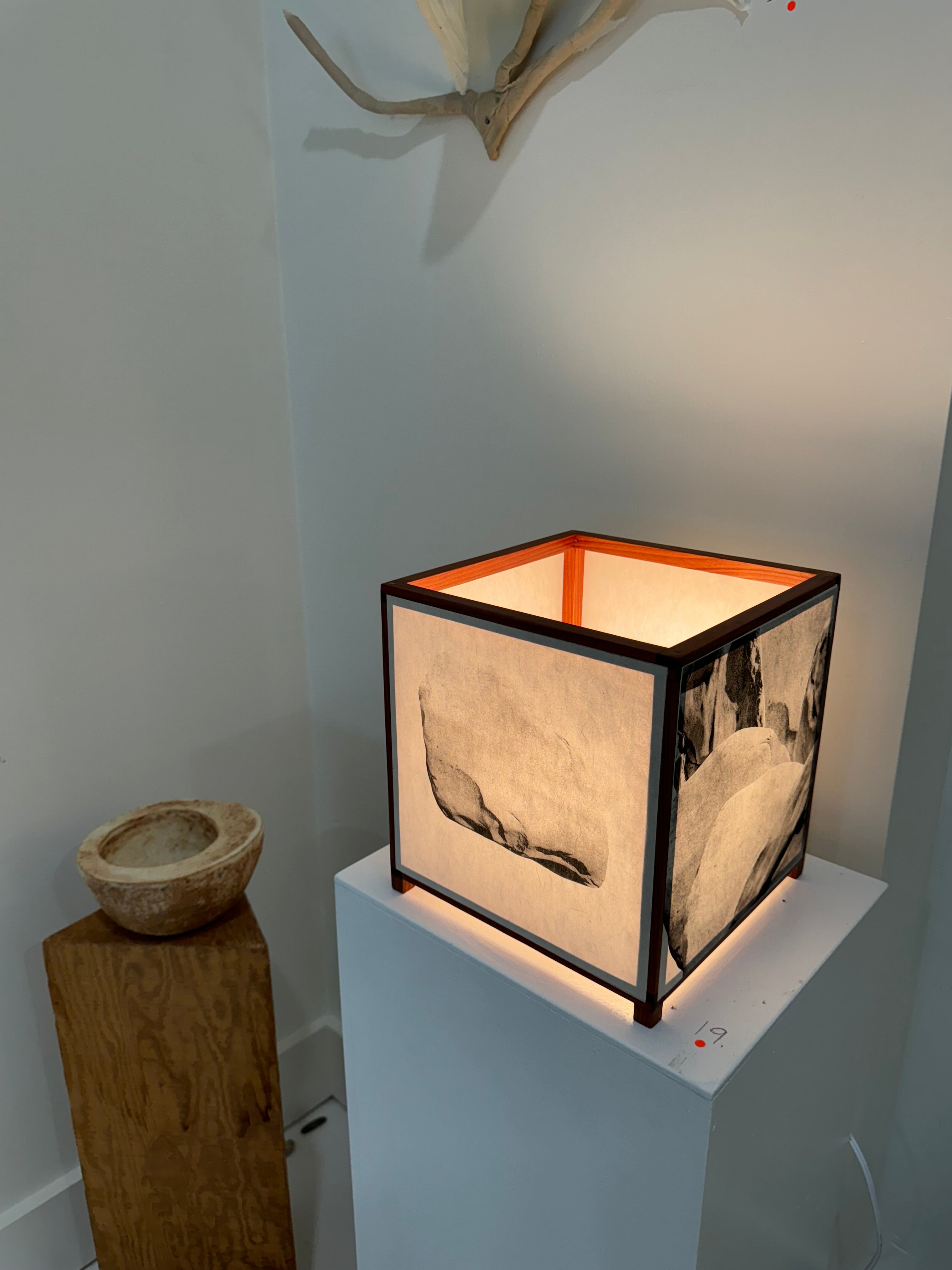 Hope Ranch Nerikomi Rock Lamp