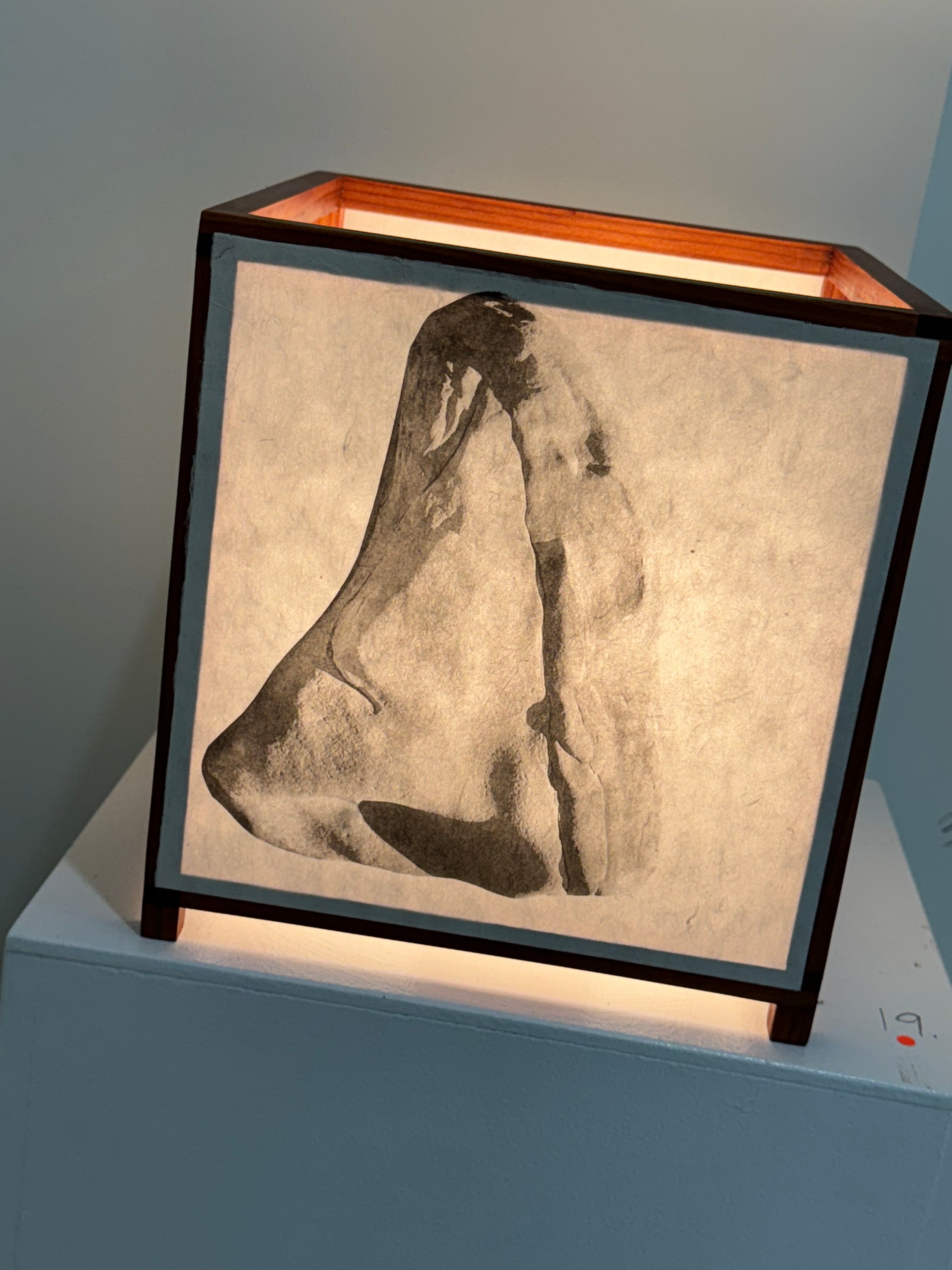 Hope Ranch Nerikomi Rock Lamp